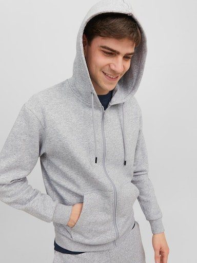Jack & Jones Capuchonsweatvest JJEBRADLEY SWEAT ZIP HOOD NOOS