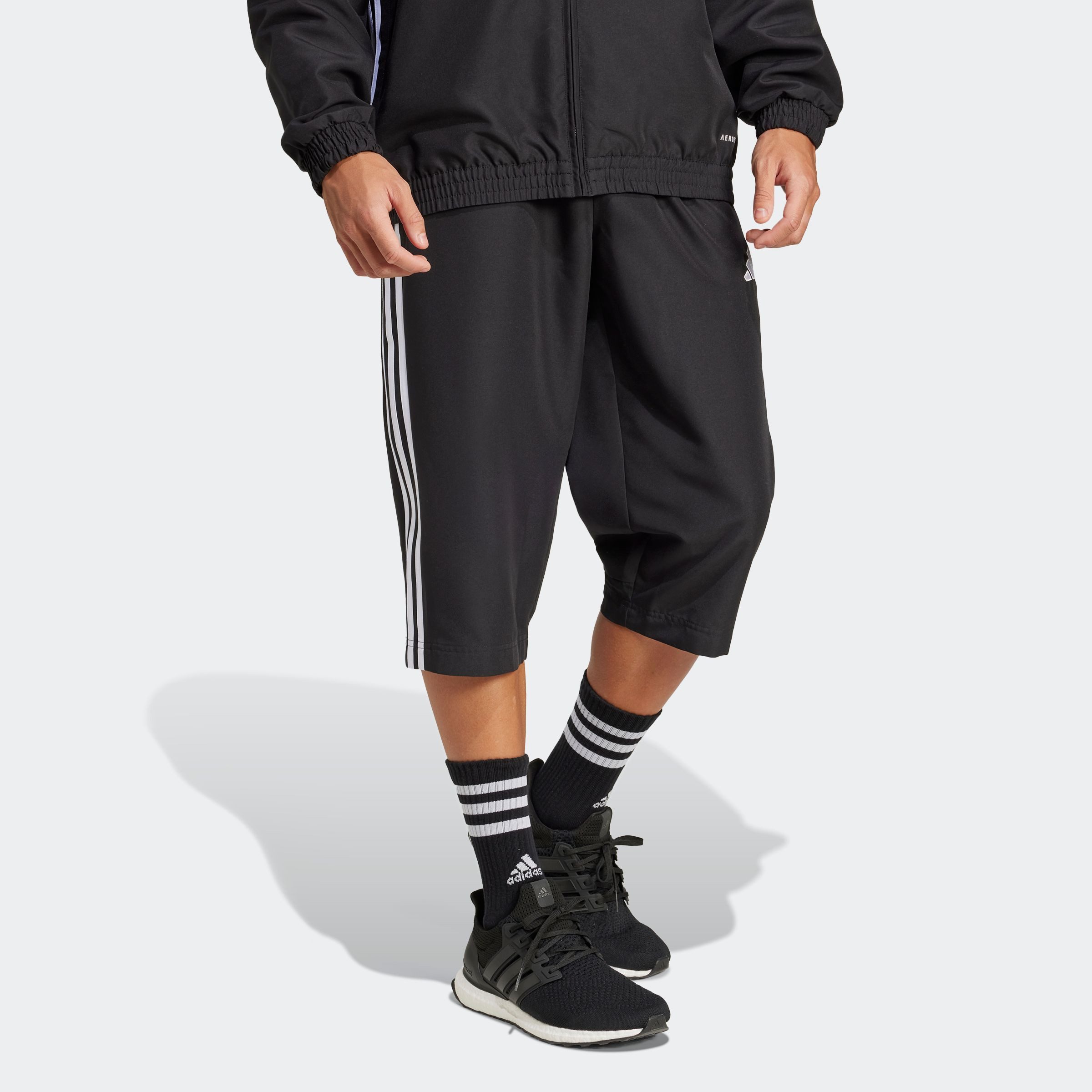 adidas Performance Trainingsbroek TIRO ES W3/4PNT (1-delig) heren fitness maat S zwart