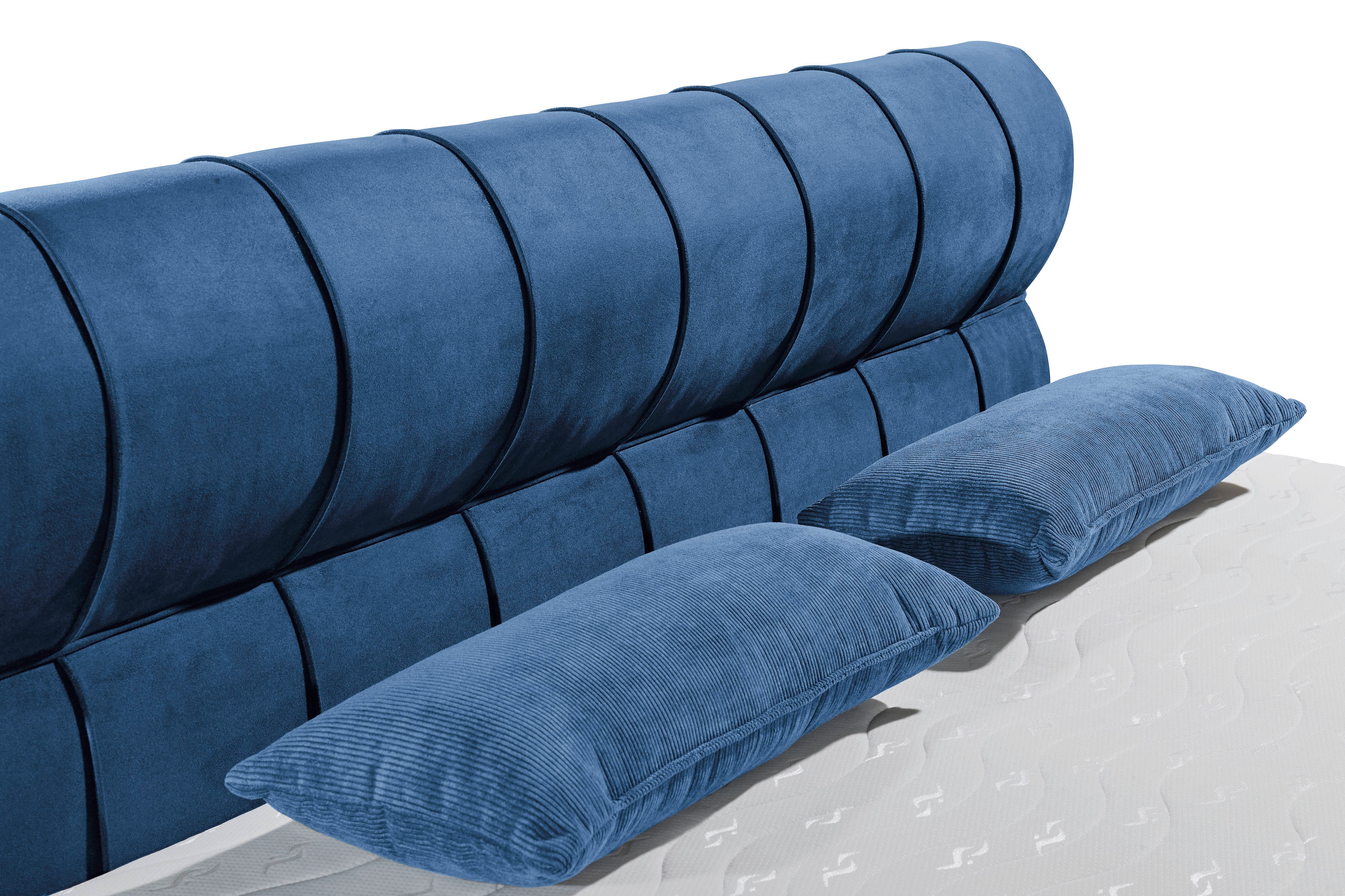 Places of Style Boxspring Felicia in h4, incl. matrastopper en bedbox