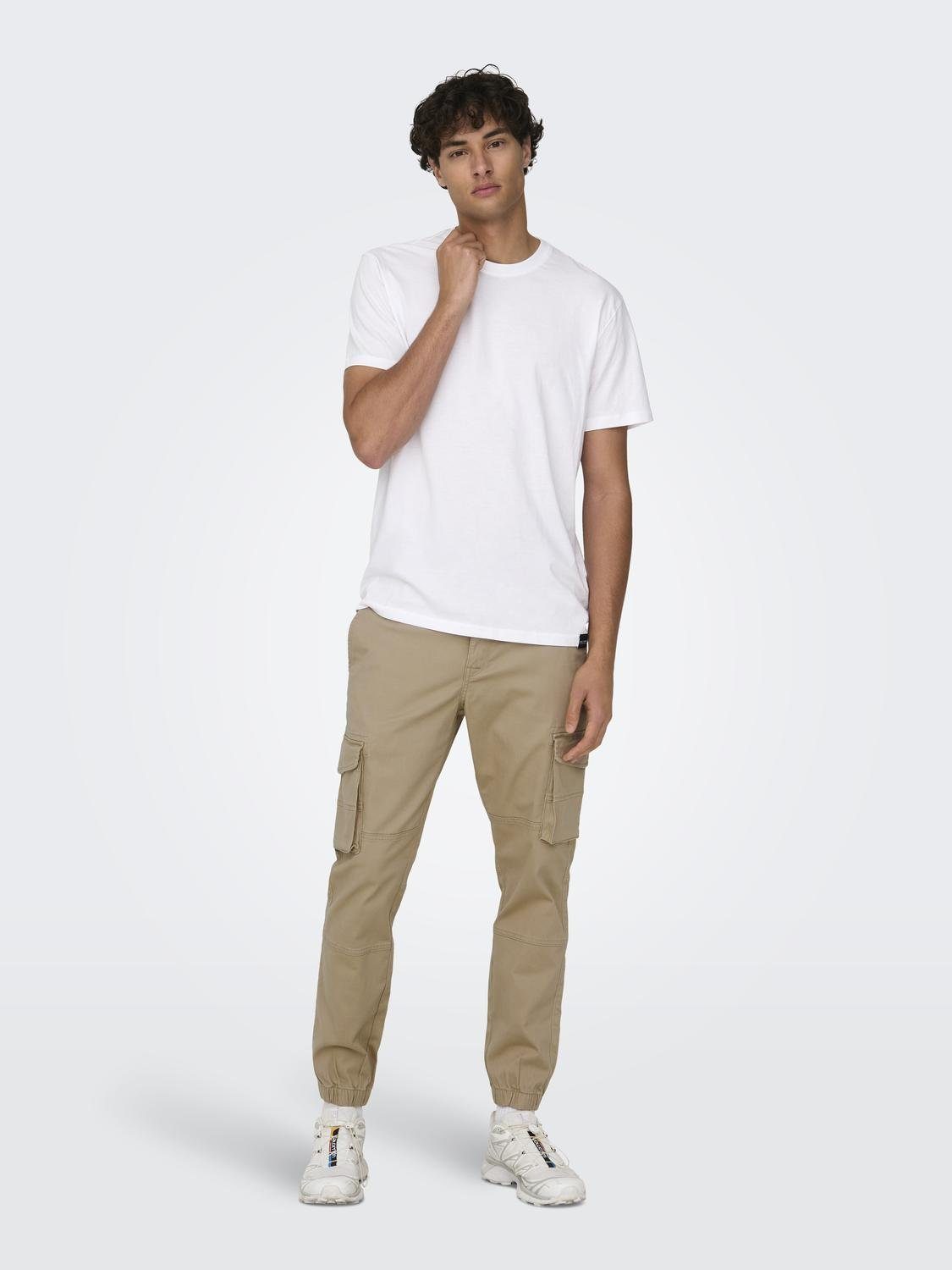 ONLY & SONS Cargobroek ONSCARTER LIFE CARGO CUFF 0013 PANT NOOS