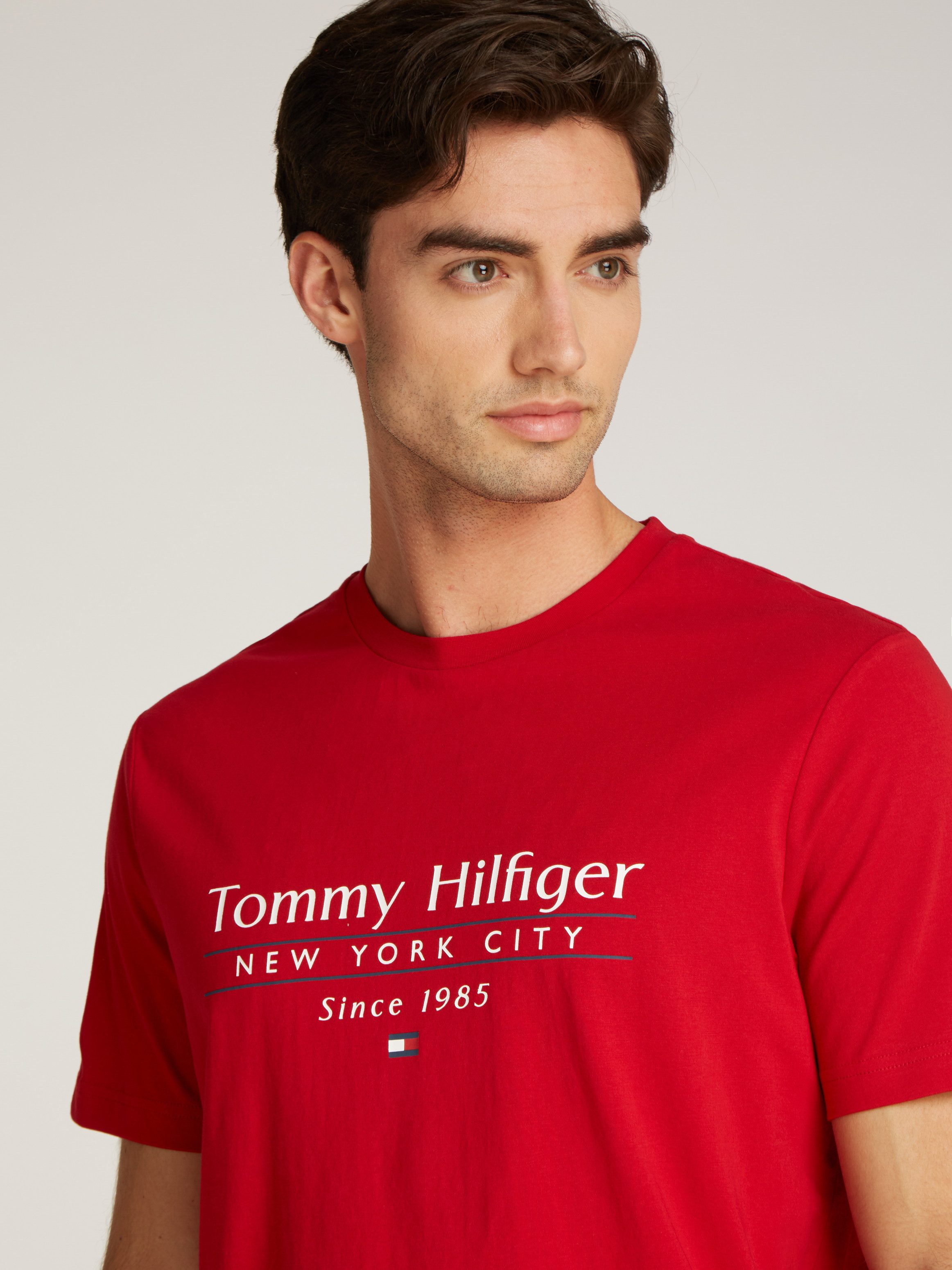 Tommy Hilfiger T-shirt HILFIGER CENTER STACK TEE