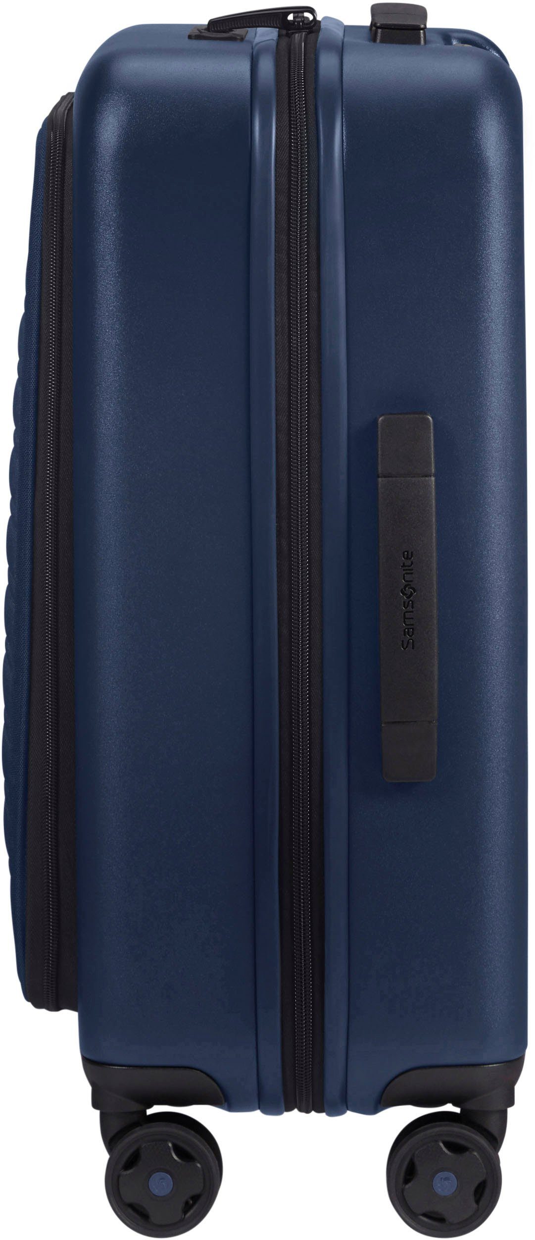 Samsonite Hardshell-trolley STACKD 55 Handbagagekoffer reiskoffer rits-laptopvak USB-poort