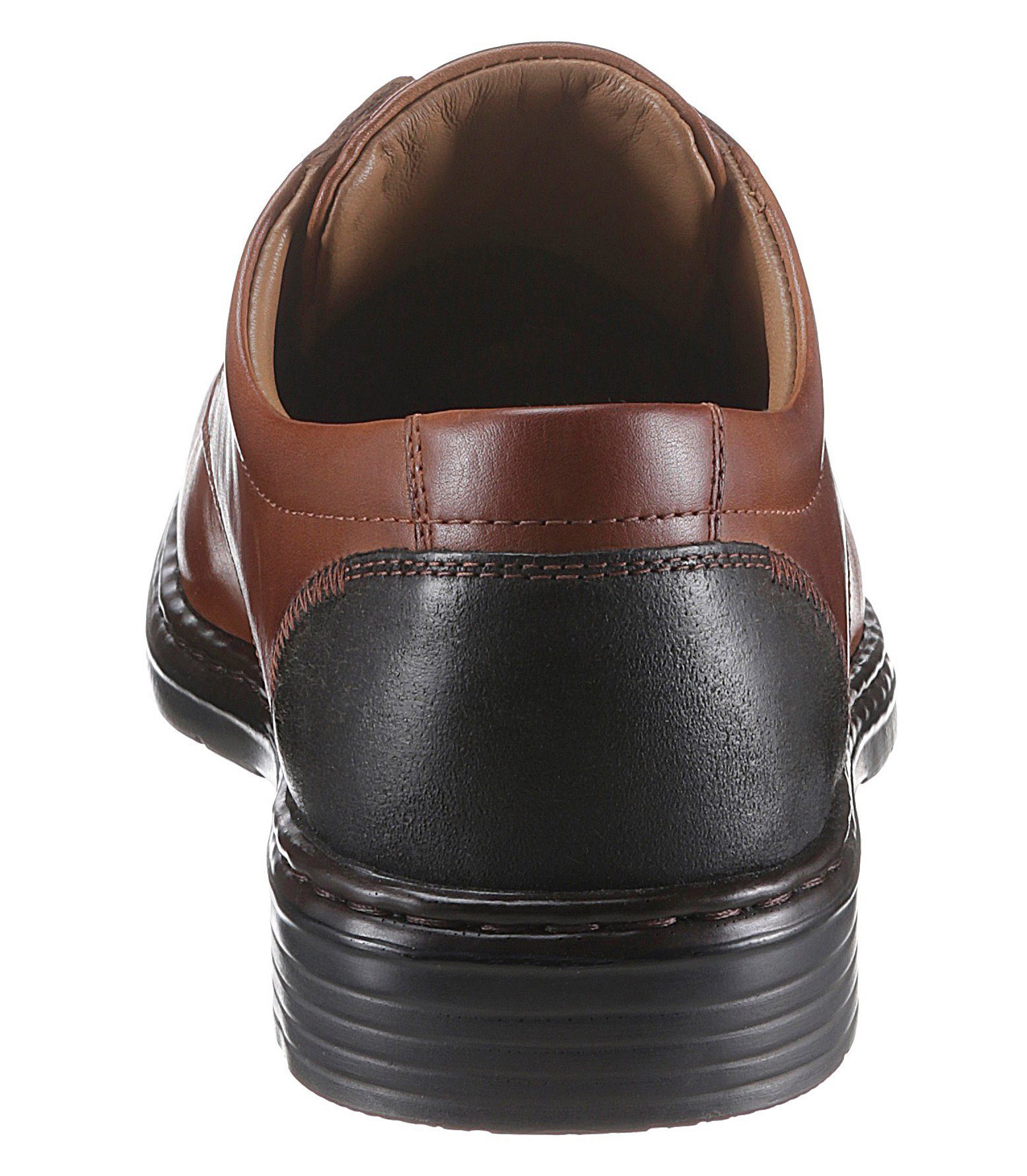 Josef Seibel Veterschoenen Alastair in lichte used-look, vrijetijdsschoen, lage schoen, veterschoen