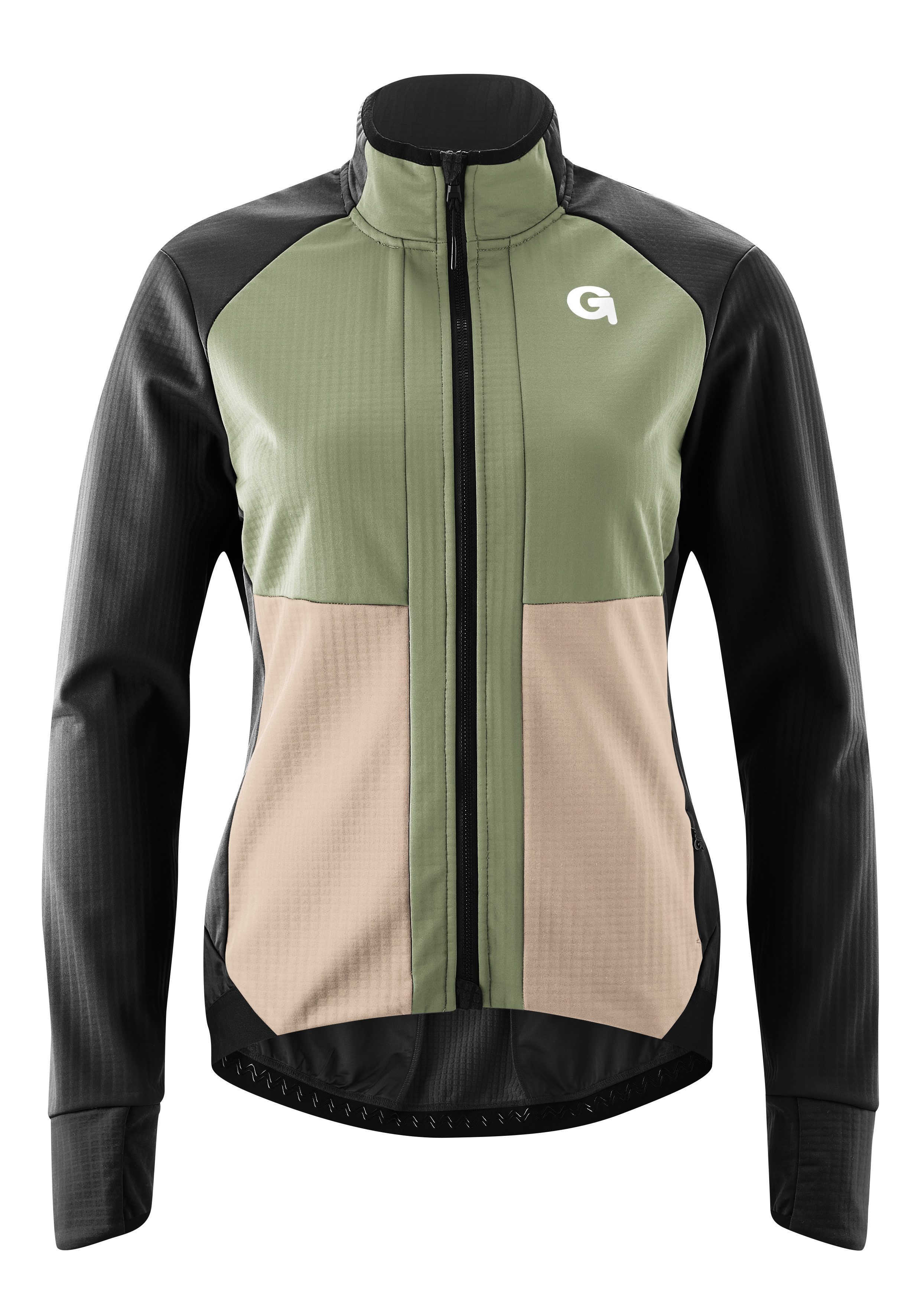 Gonso Fietsjack Trail Jacket Softshell W Waterafstotende duurzame en ademende fietsjas