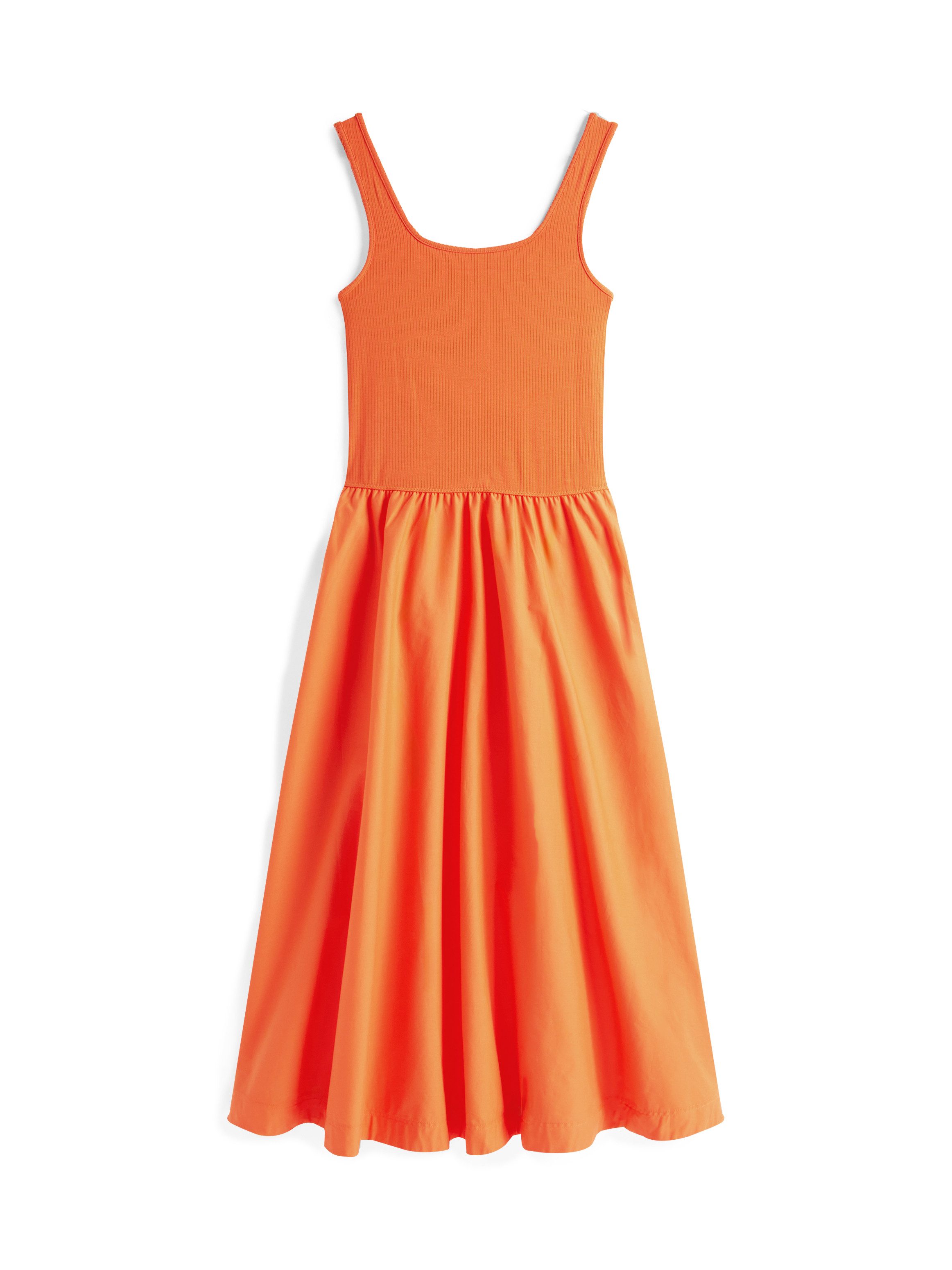Tommy Hilfiger Jurk in a-lijn 5X2 RIB MIDI MIX F&F DRS