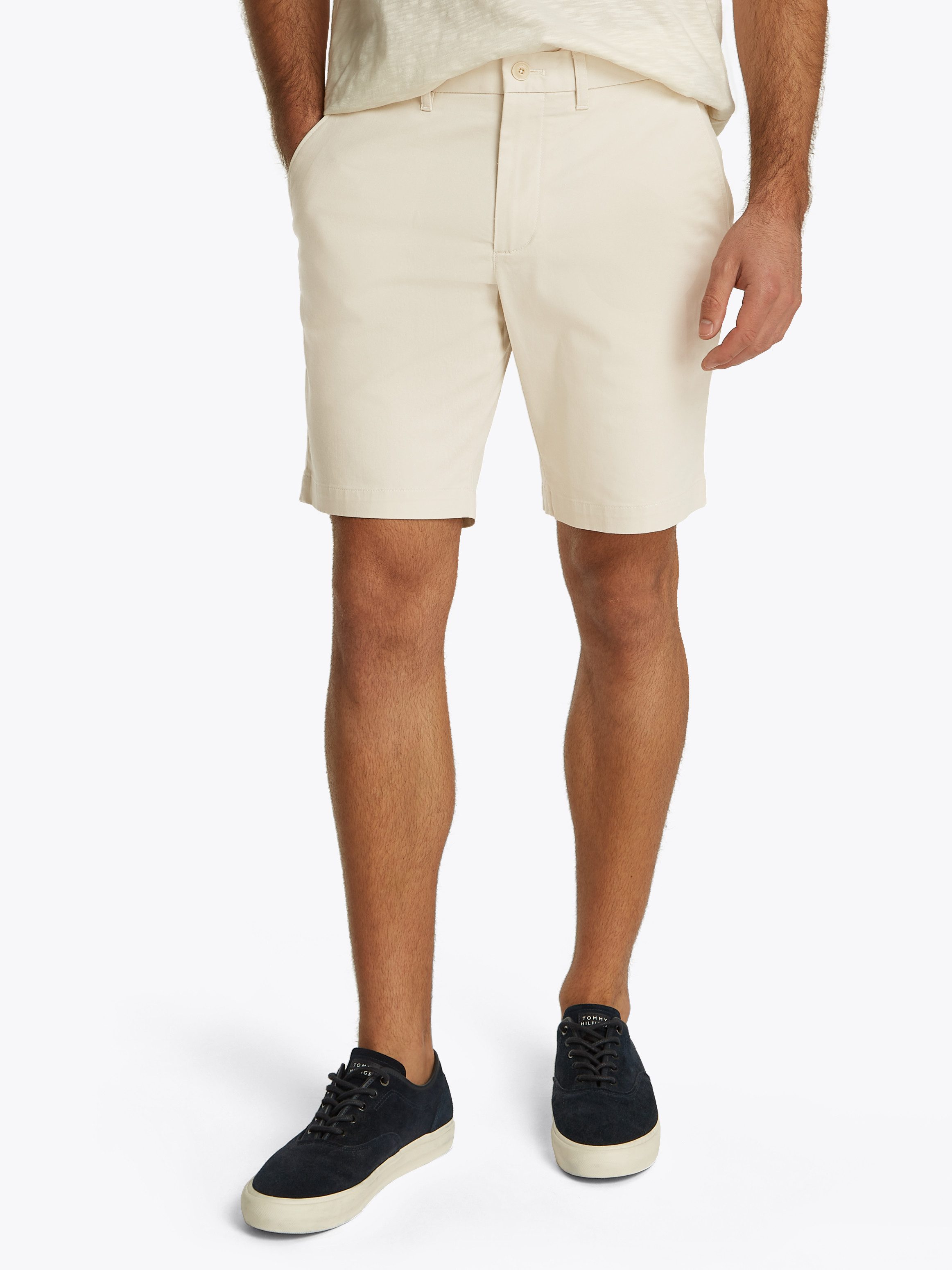 Tommy Hilfiger Chino-short BROOKLYN SHORT 1985 in een klassiek design