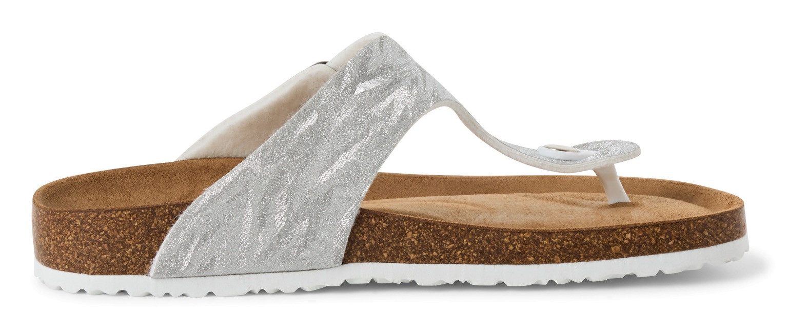 Tamaris Teenslippers Corra zomerschoen, slippers met comfortabele tussenstuk voor de tenen