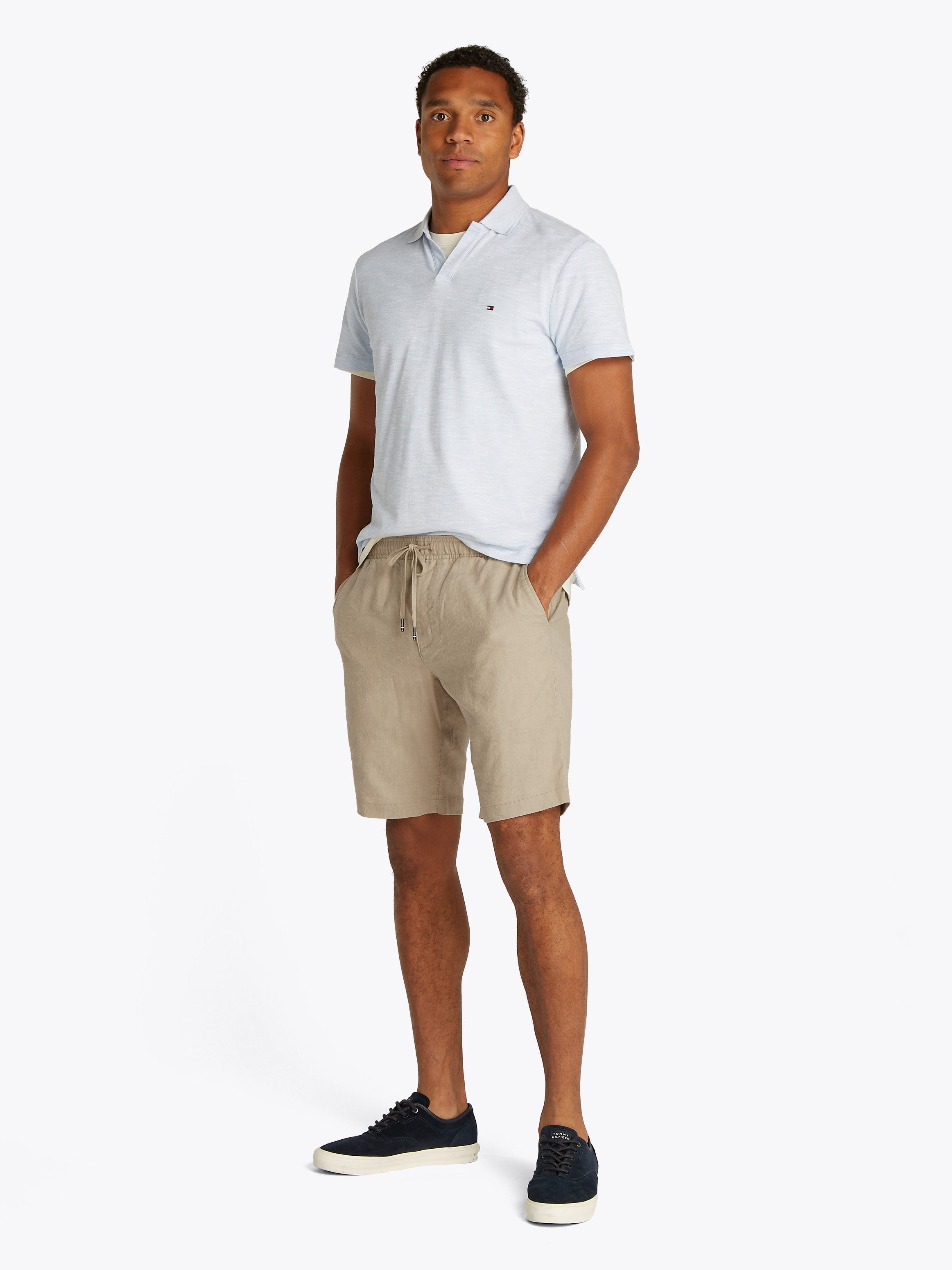 Tommy Hilfiger Short HARLEM PO LINEN SHORT