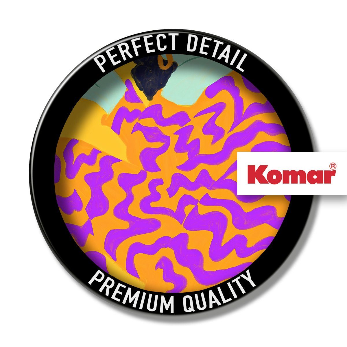 Komar Artprint op linnen For You - Afmeting 60 x 90 cm Canvasdoek met echt houten frame (1 stuk)