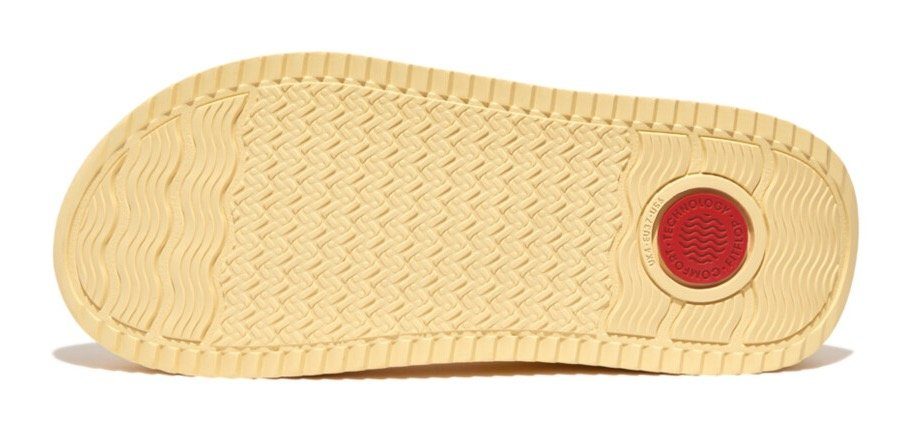 Fitflop Sandalen SURFF WEBBING BACK , zomerschoen, sandaal, sleehak, met microwobbleboard - voetbed