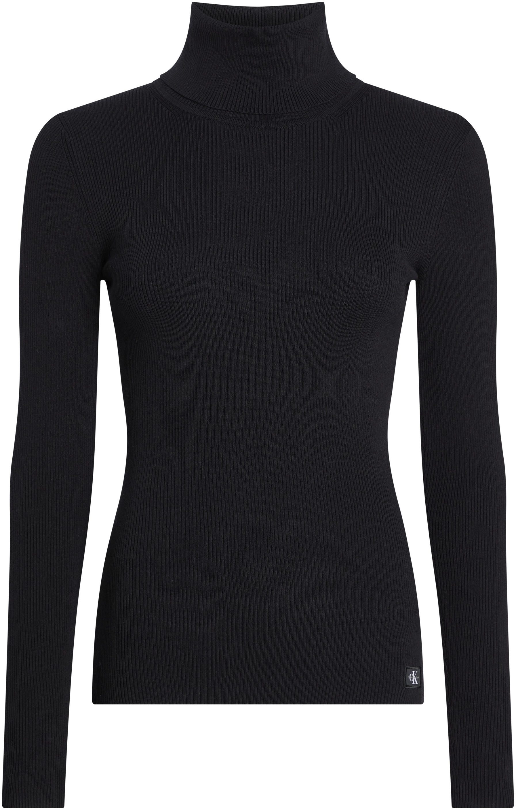 Calvin Klein Coltrui WOVEN LABEL ROLL NECK SWEATER
