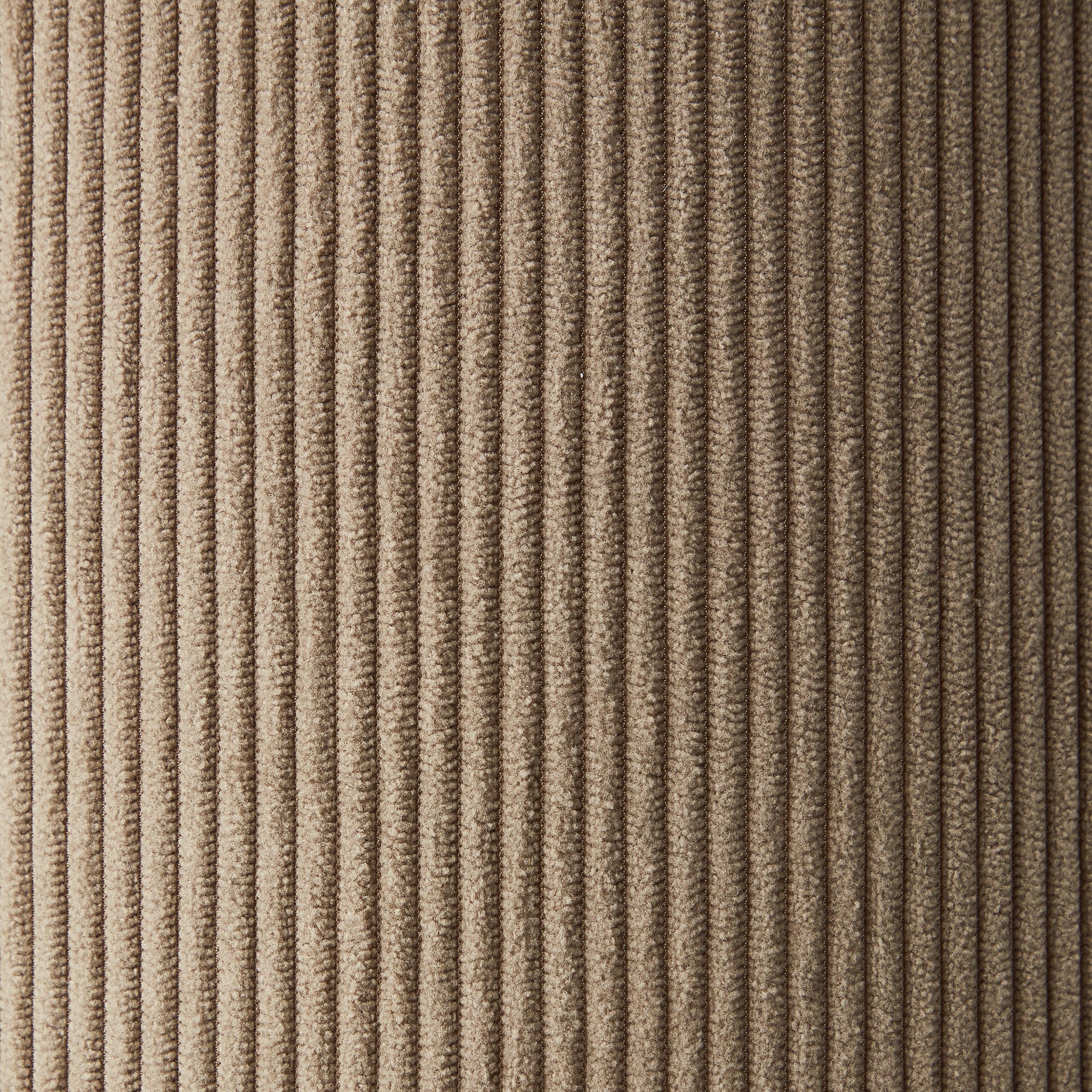 Brilliant Leuchten Plafondlamp TONY met cord-lampenscherm, 23 x 45 cm, e27, textiel, grijs (1 stuk)