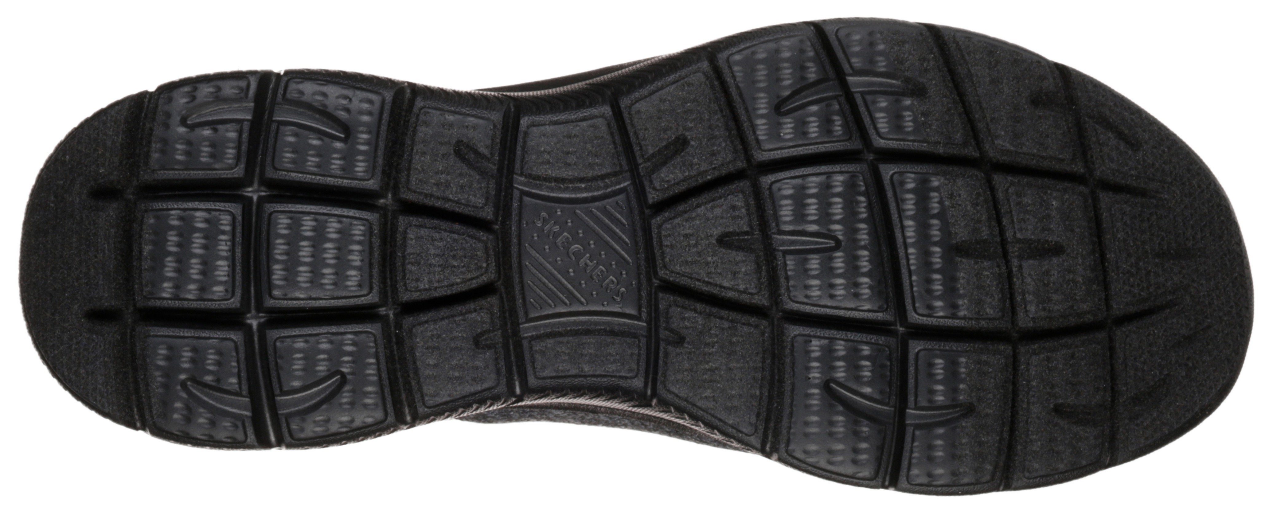 Skechers Slip-on sneakers Summits Slipper, vrijetijdsschoen in comfortabele schoenwijdte