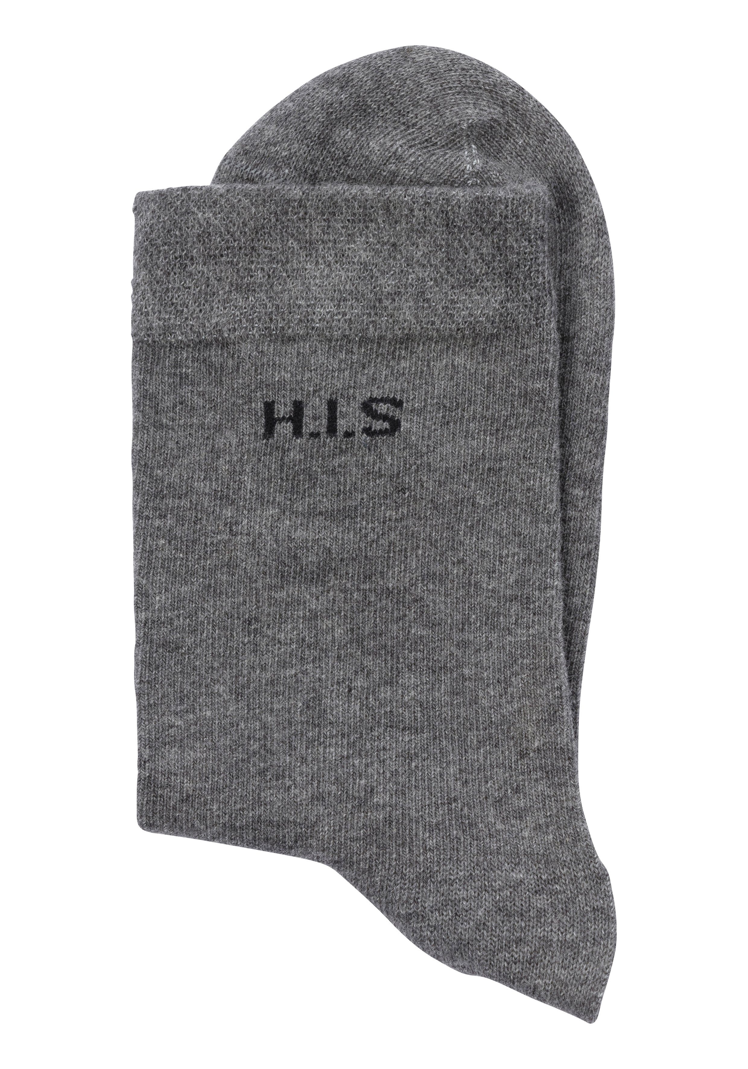 H.I.S Sokken zonder snijdende boord (set, 4 paar)