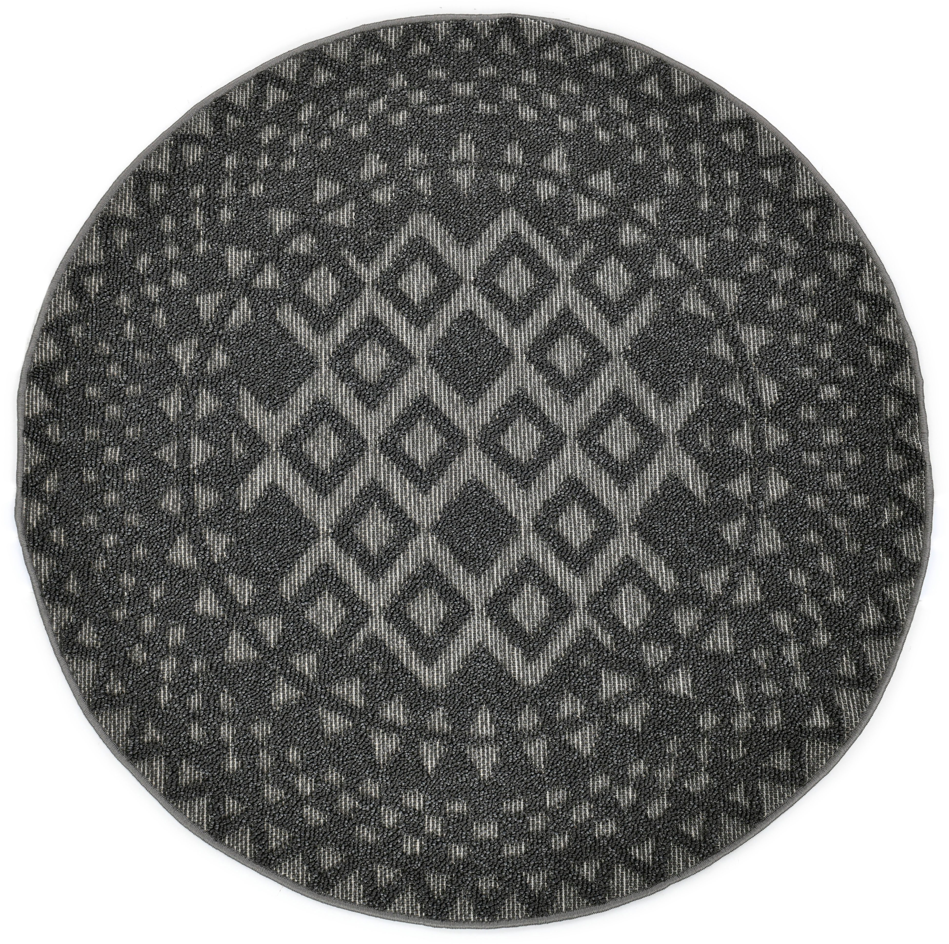 my home Vloerkleed Juliane Outdoor Hoog-laag structuur, Boho, geschikt voor buiten, balkon, terras
