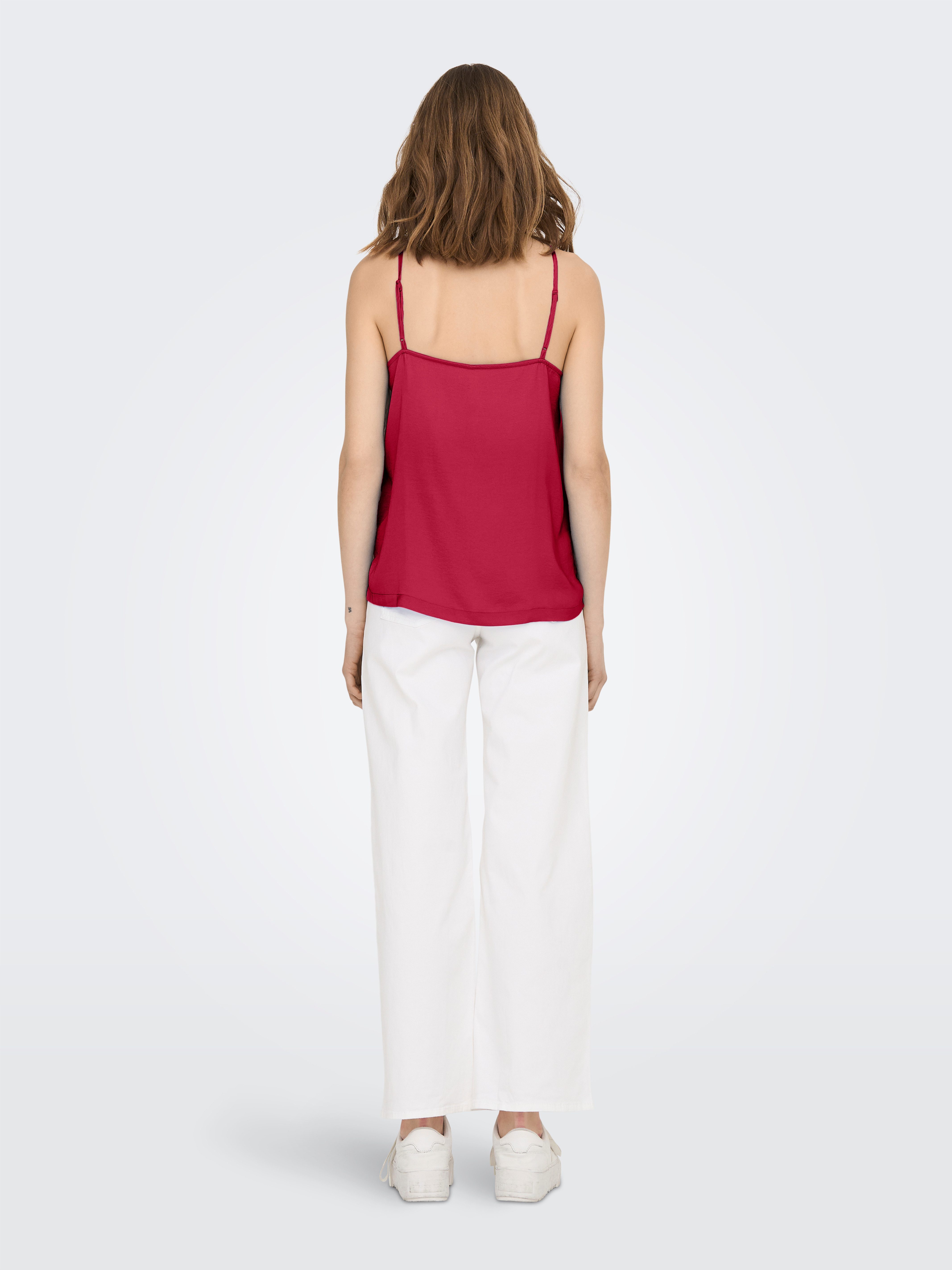 Only Top met spaghettibandjes ONLDEBBIE SINGLET NOOS WVN