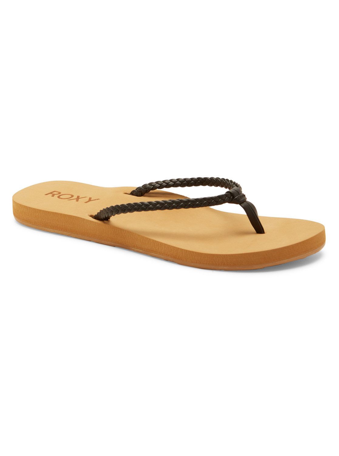 Roxy Teenslippers Costas dames schoenen maat 8,5(39) zwart