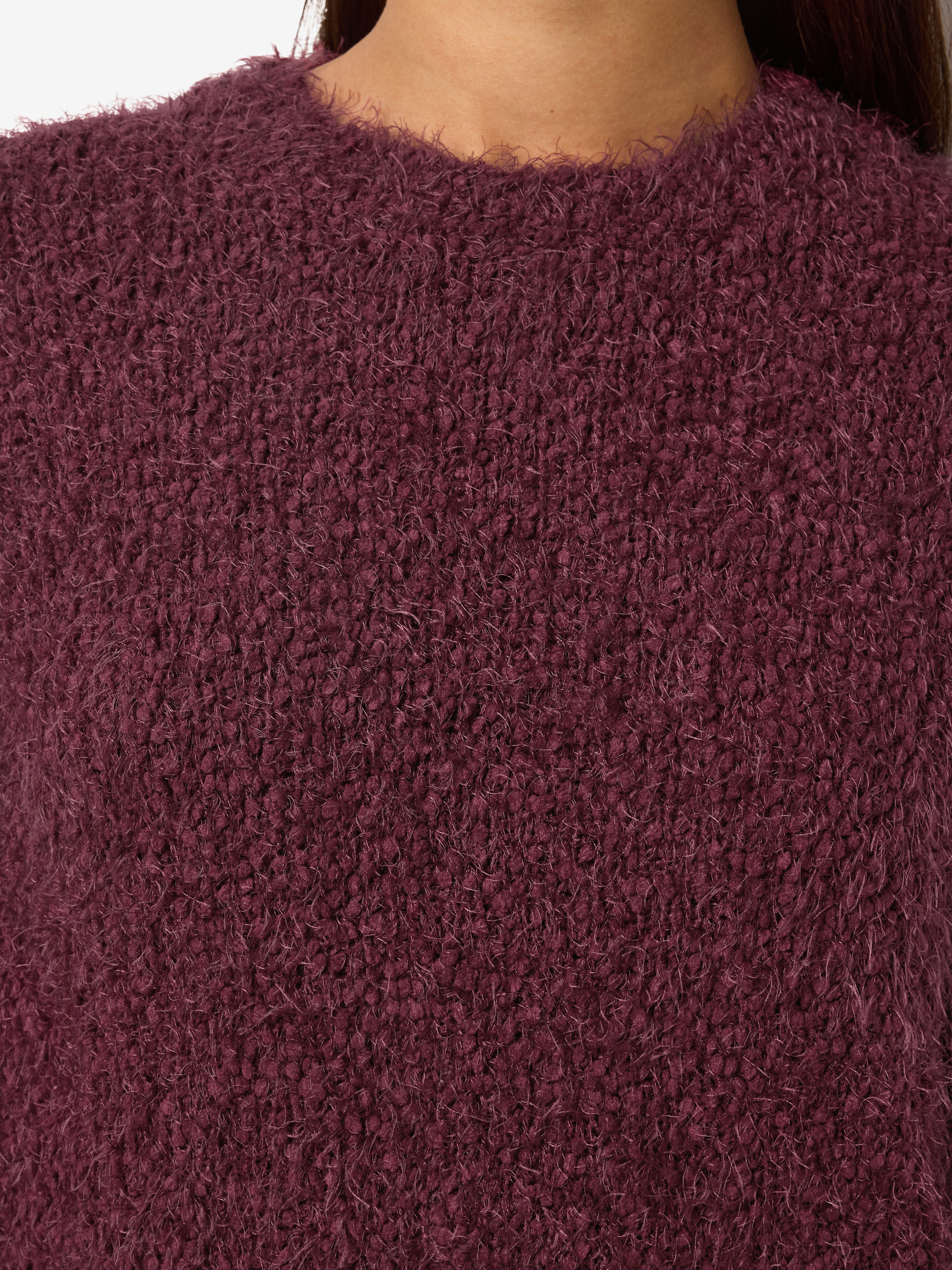 Noisy may Trui met ronde hals NMSASSY L/S O-NECK KNIT FWD NOOS