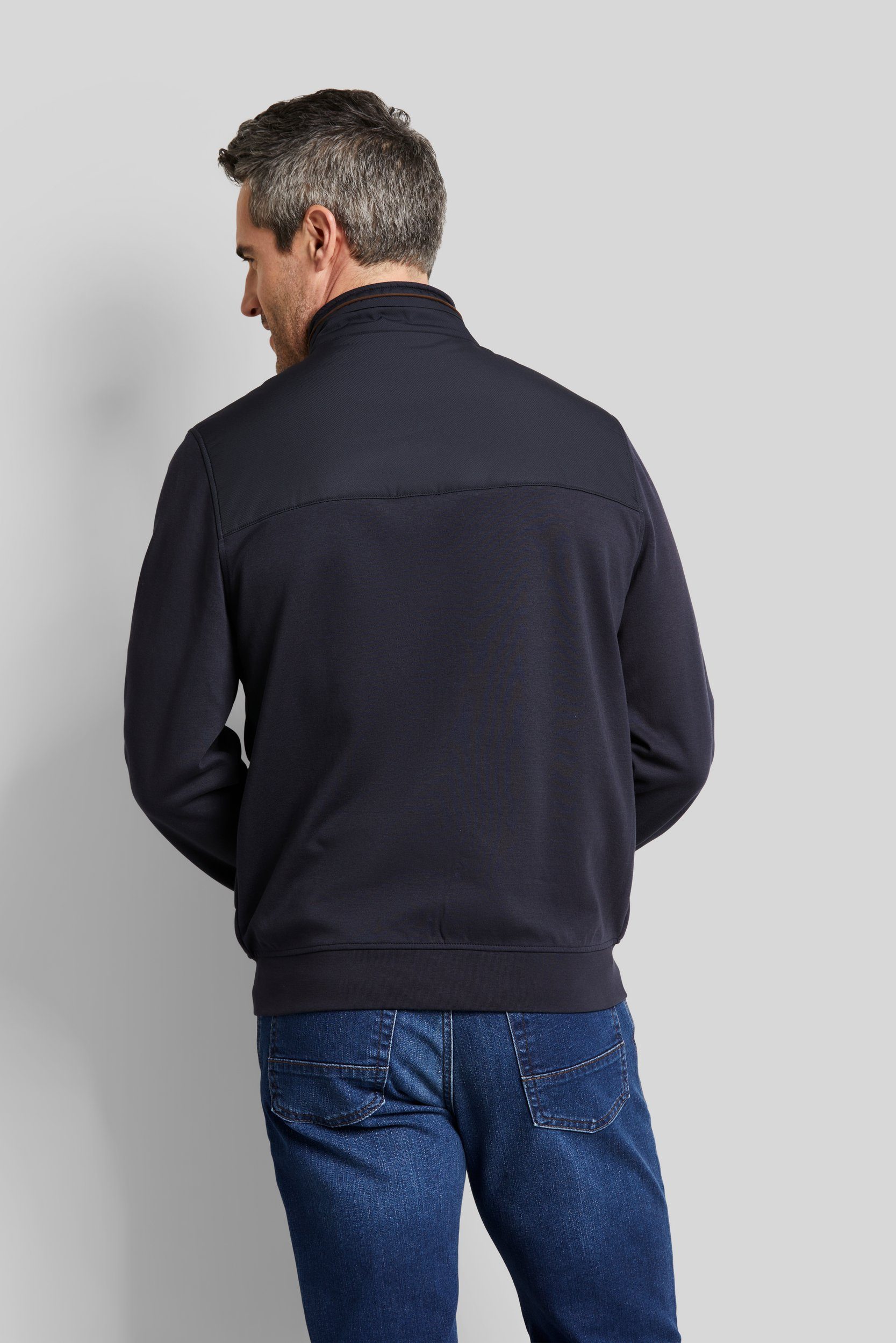 Bugatti Sweatvest met structuur