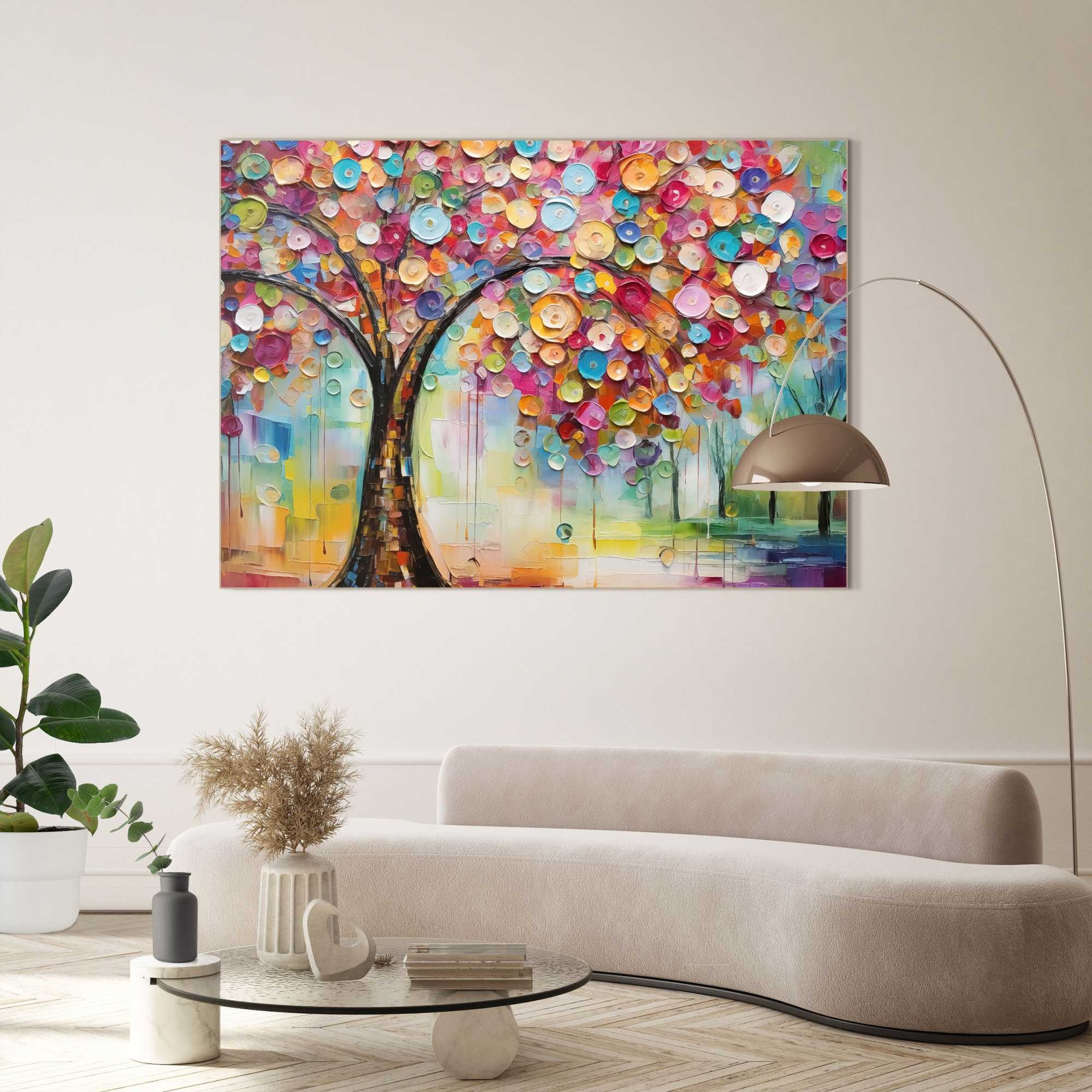 Reinders! Artprint Life Tree - colourful