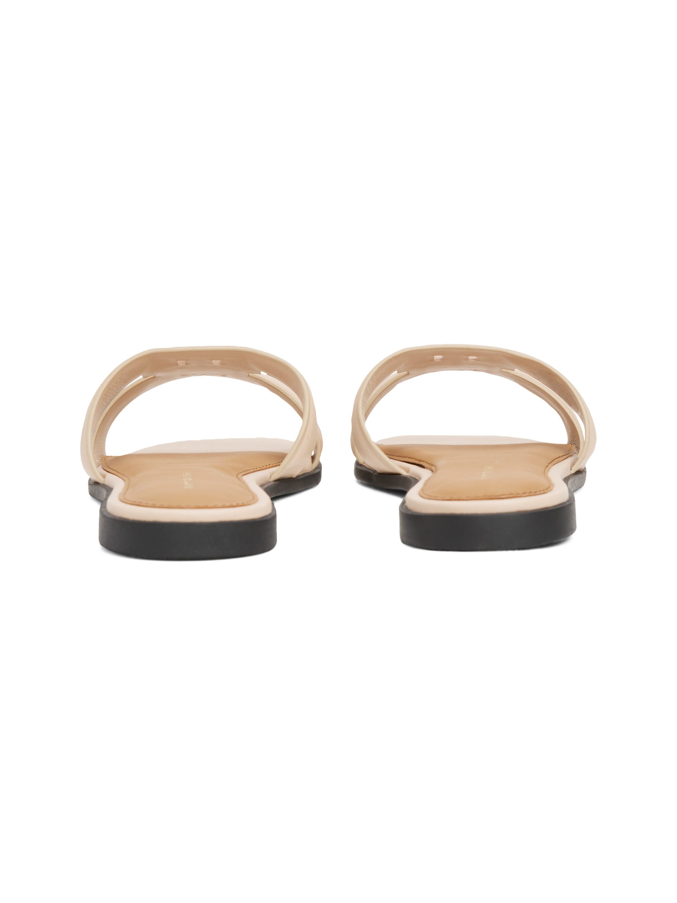 Tommy Hilfiger Slippers TH LOGO STRAP MULE , comfortabele schoen, zomerschoen, flats met th-logo
