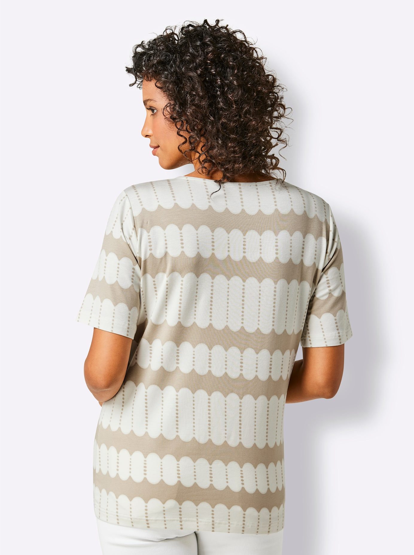 CREATION L PREMIUM Shirt met print Lyocell-shirt (1-delig)