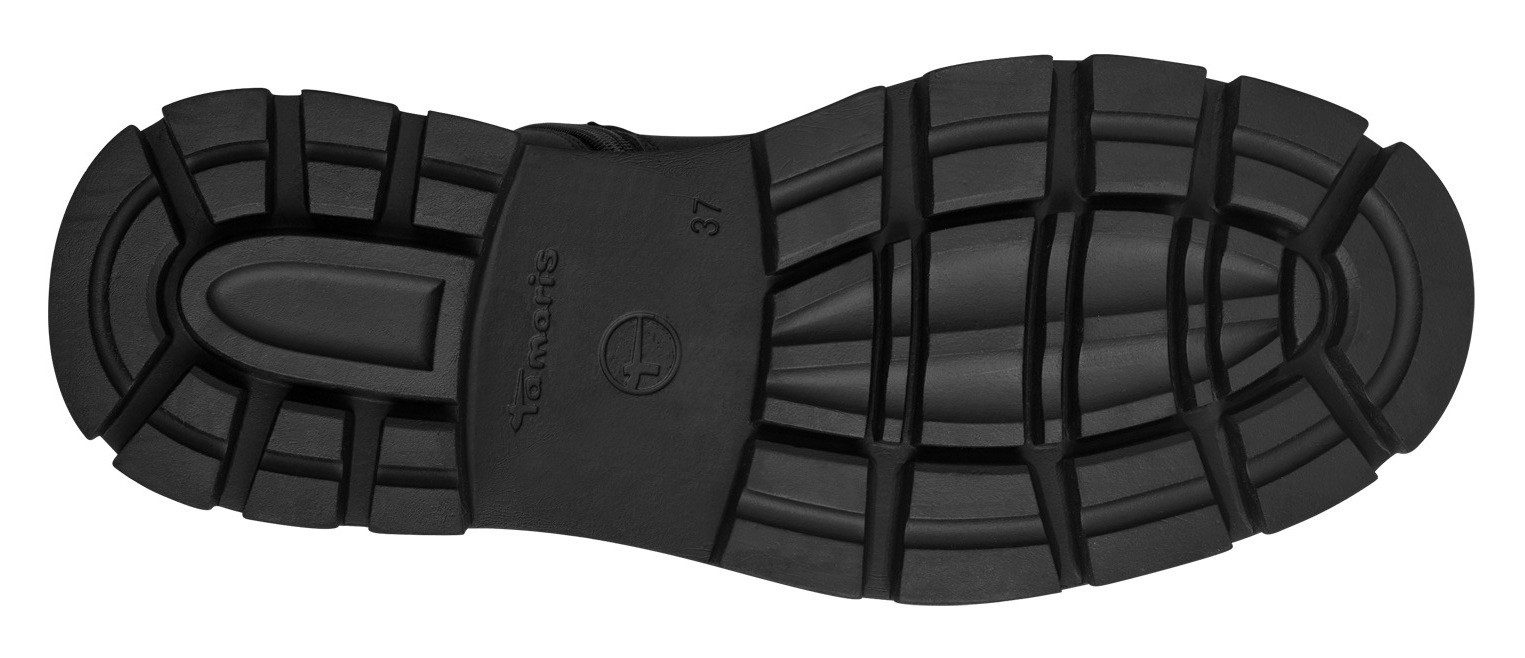 Tamaris Winterlaarzen hakken, winter-enkellaars, outdoorschoen met duo tex-uitrusting