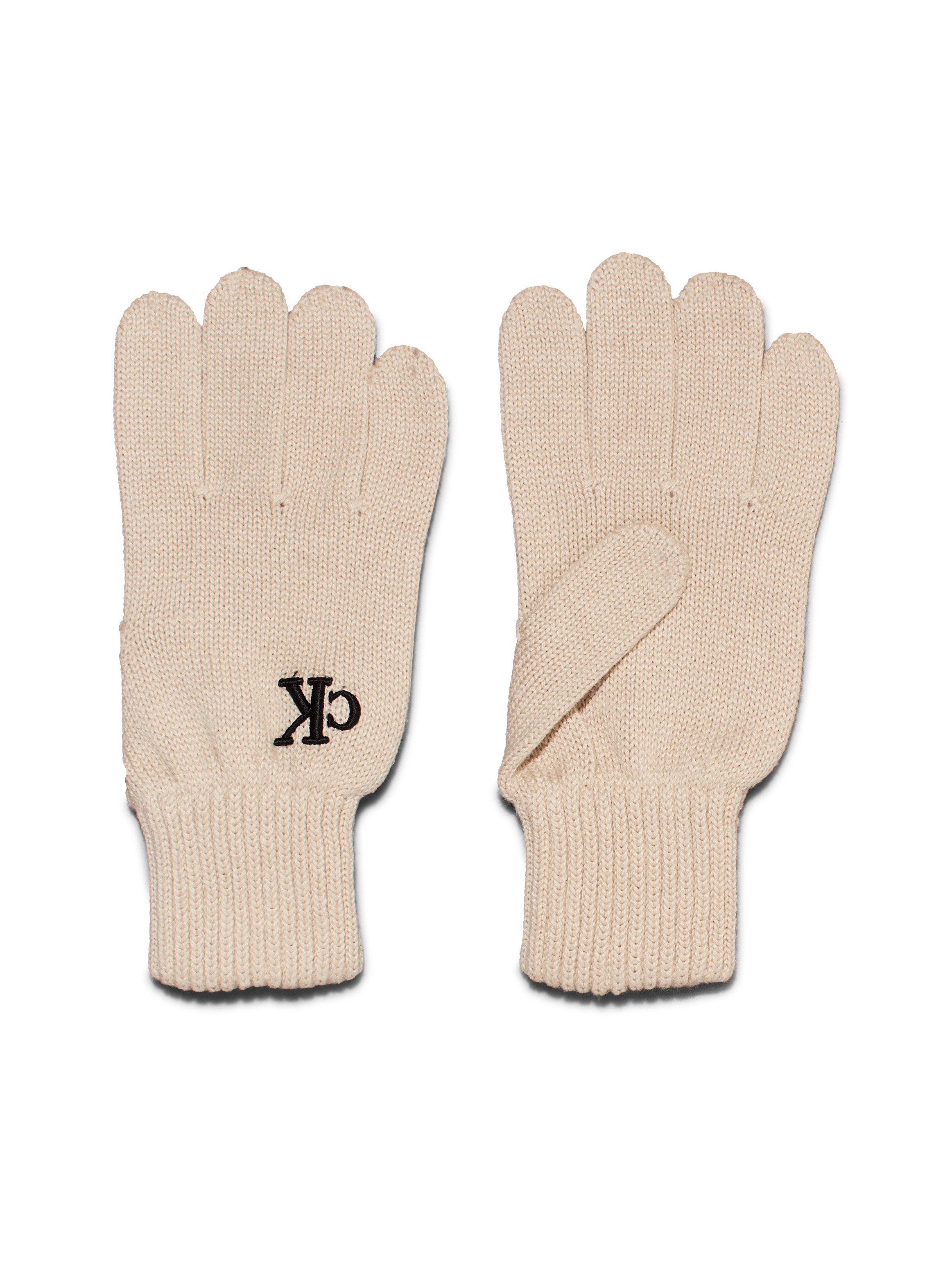 Calvin Klein Gebreide handschoenen SEASONAL POM POM GLOVES