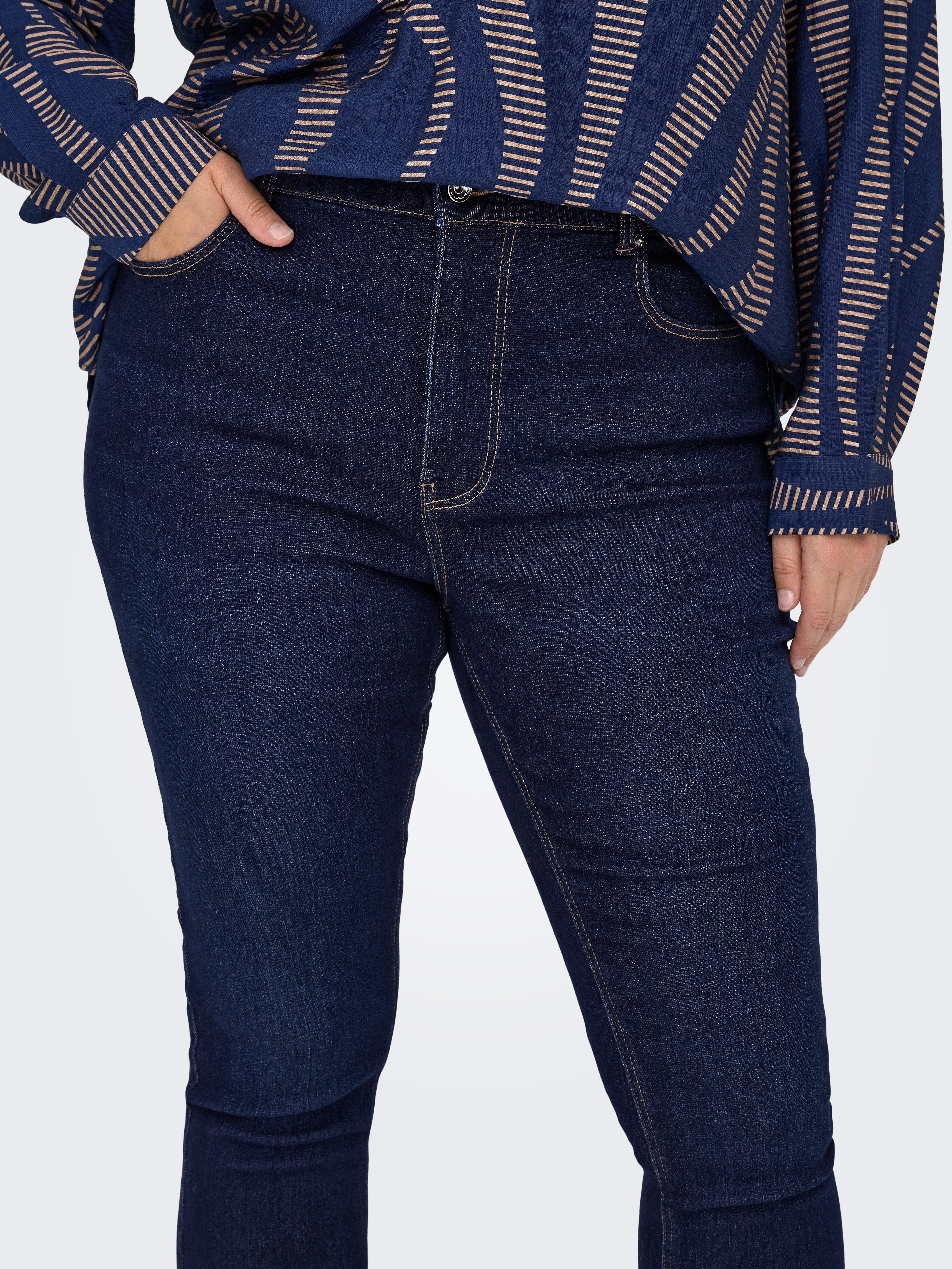 ONLY CARMAKOMA Skinny fit jeans CARCRUZ EX HW SKINNY DNM PIMBOX BF
