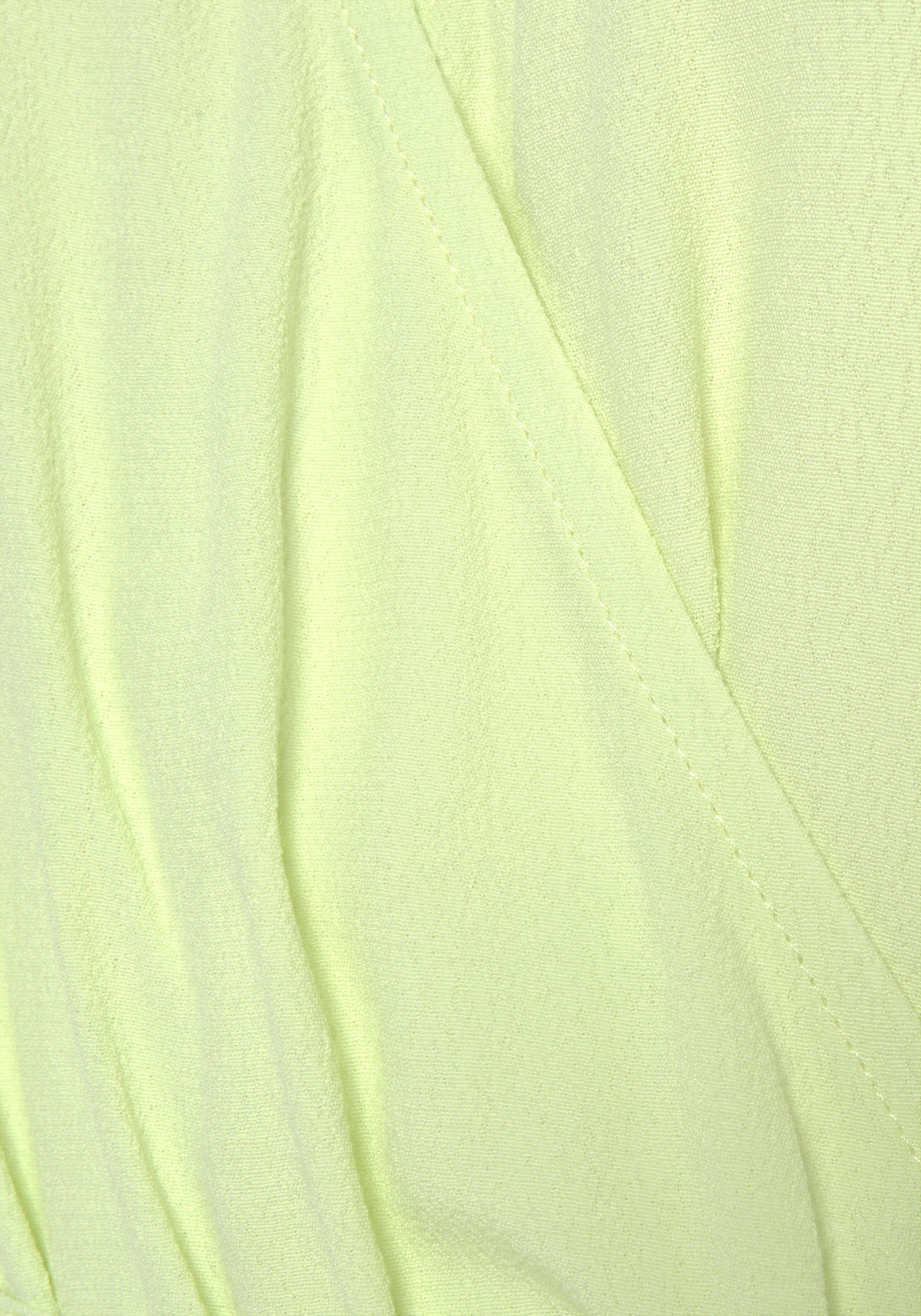 Vivance Midi-jurk van geweven viscose (Met een bindceintuur)