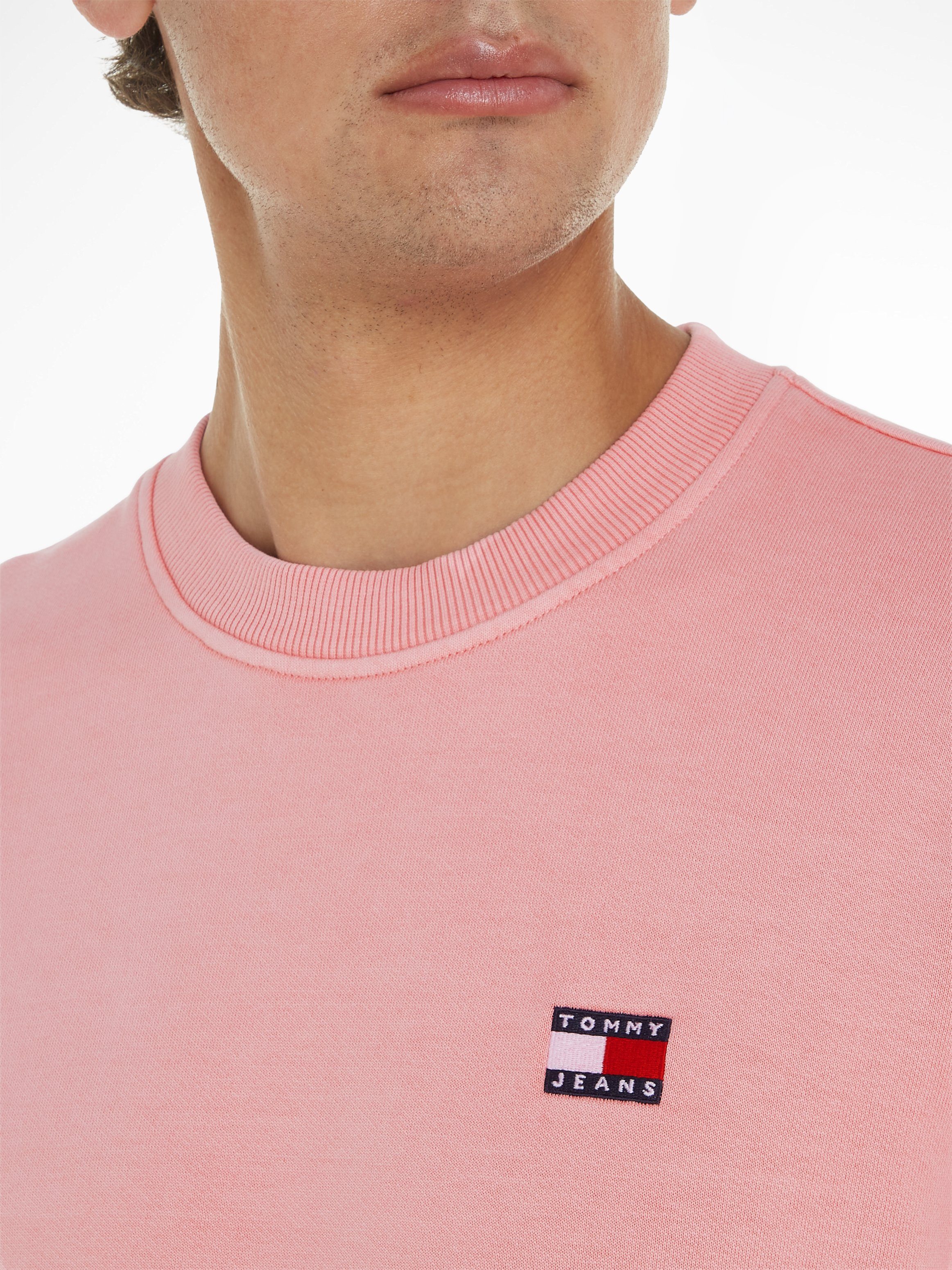 TOMMY JEANS Sweatshirt TJM REG WASHED BADGE CREW
