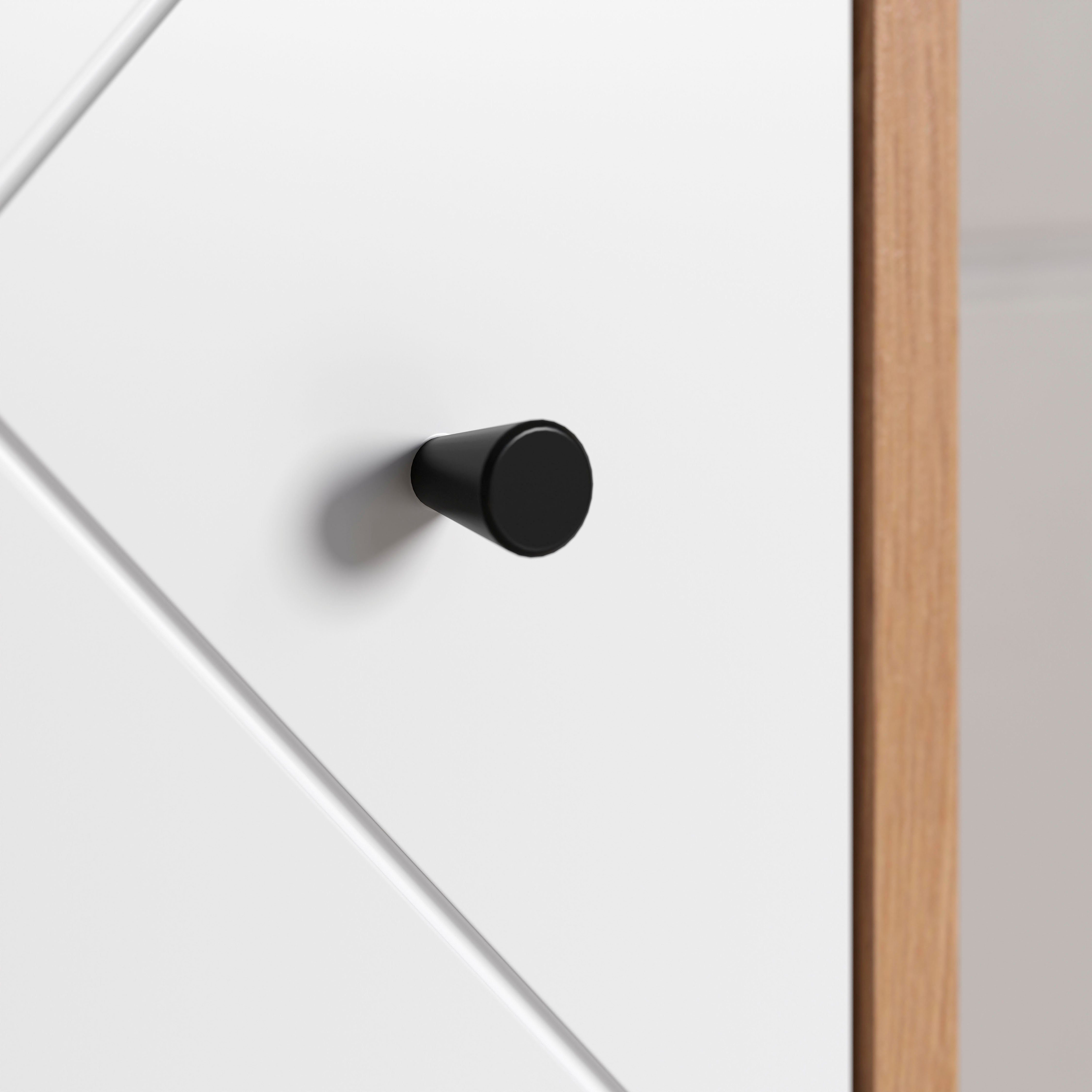 Places of Style Wastafelonderkast Tarragona Wastafel met frezingen in ruitlook - sifonuitsparing 7,5/24 cm (1 stuk)