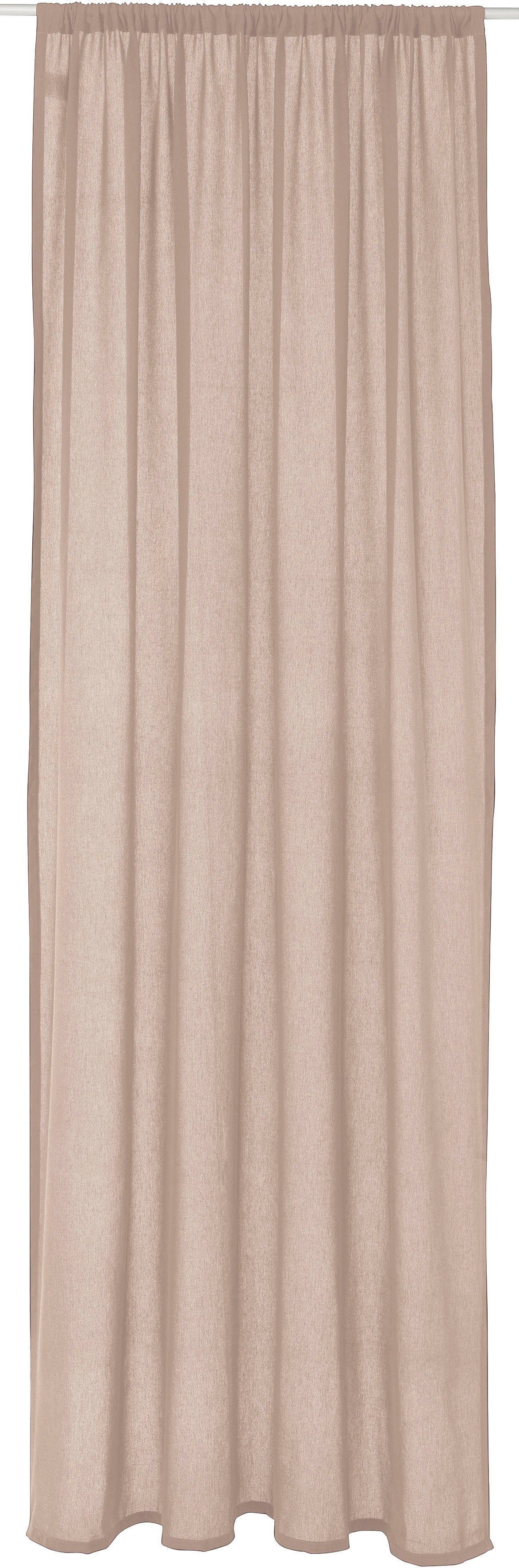 LeGer Home by Lena Gercke Gordijn Lanea Linnenlook, 1 sjaal, verschillende maten (1 stuk)