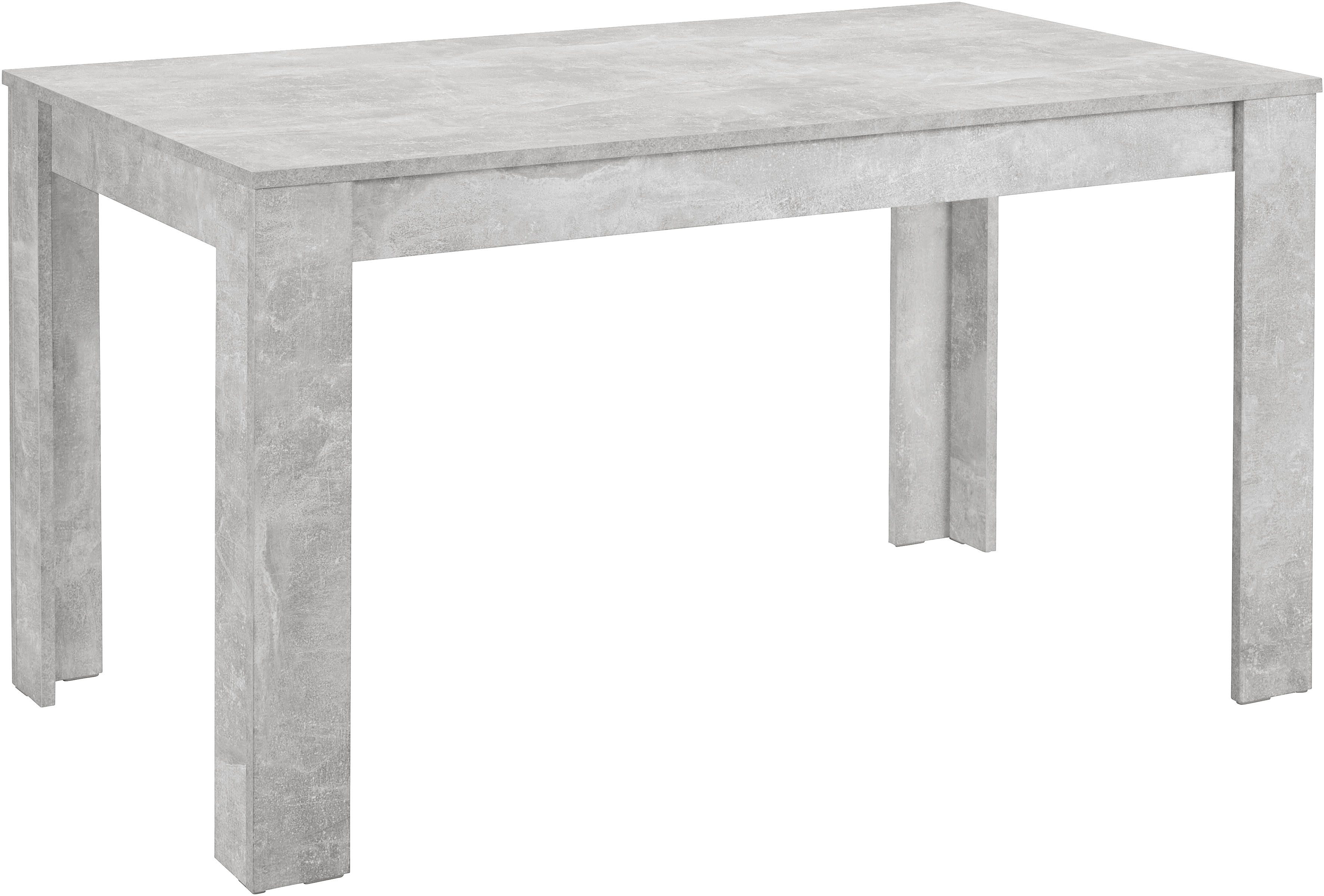 Home affaire Eethoek Genua Tafel - breedte 140 cm + 6 stoelen (7-delig)