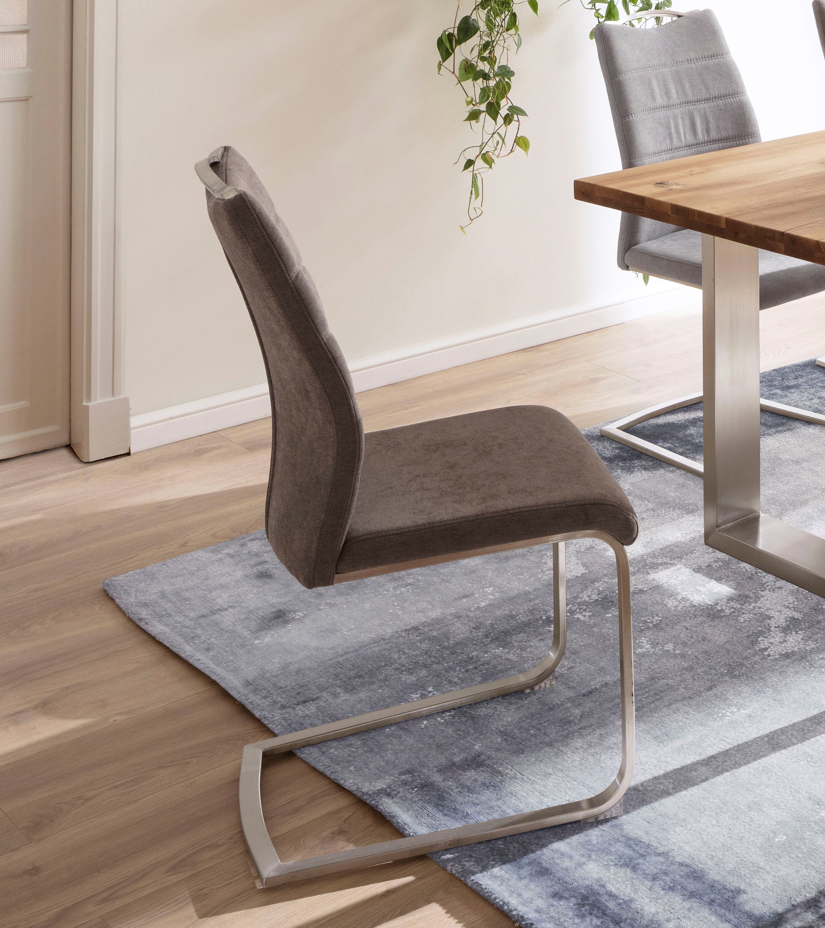 MCA furniture Vrijdragende stoel Talena Stoel belastbaar tot 120 kg (2 stuks)