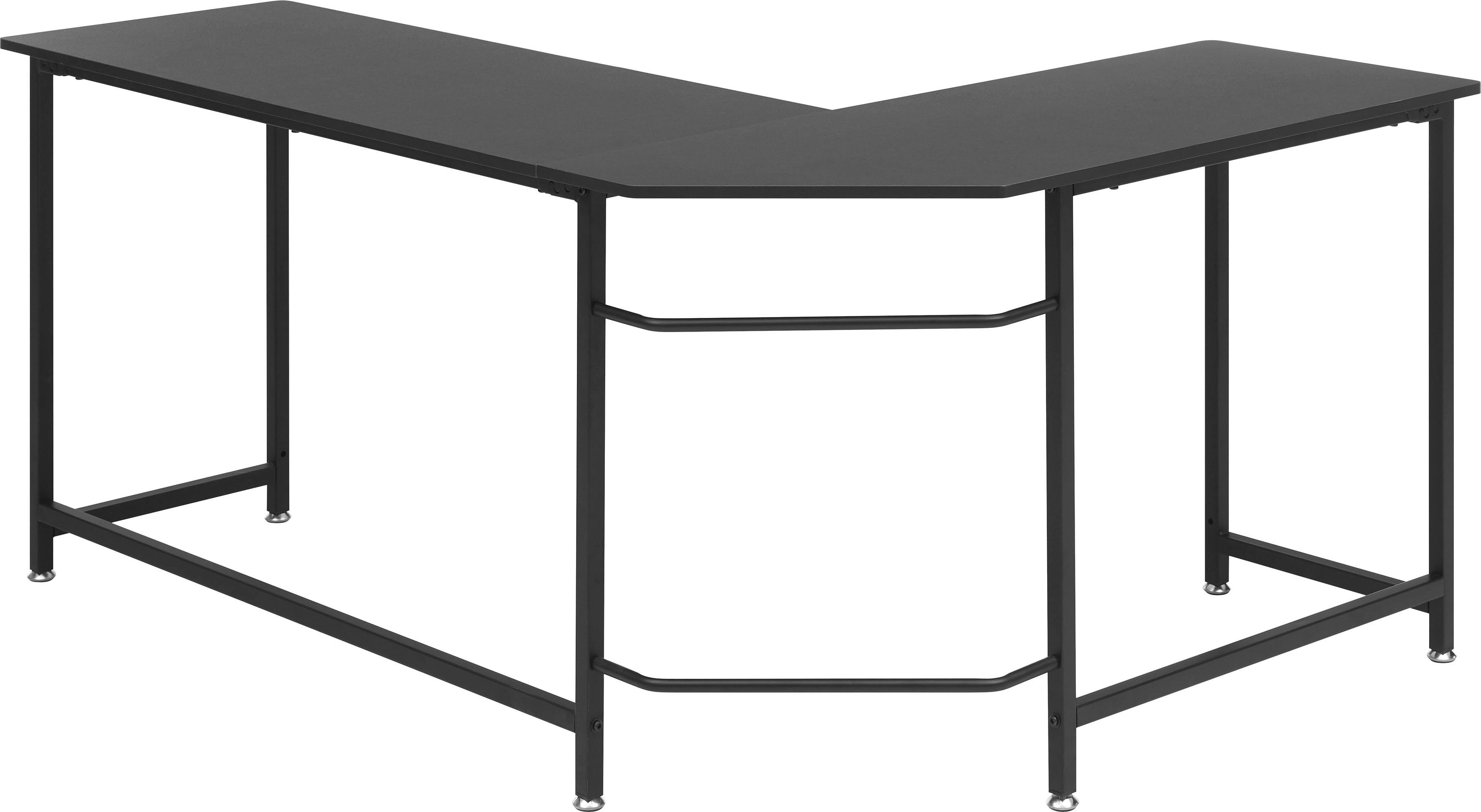 MCA furniture Bureau Maletto Hoekbureau, belastbaar tot 40 kg