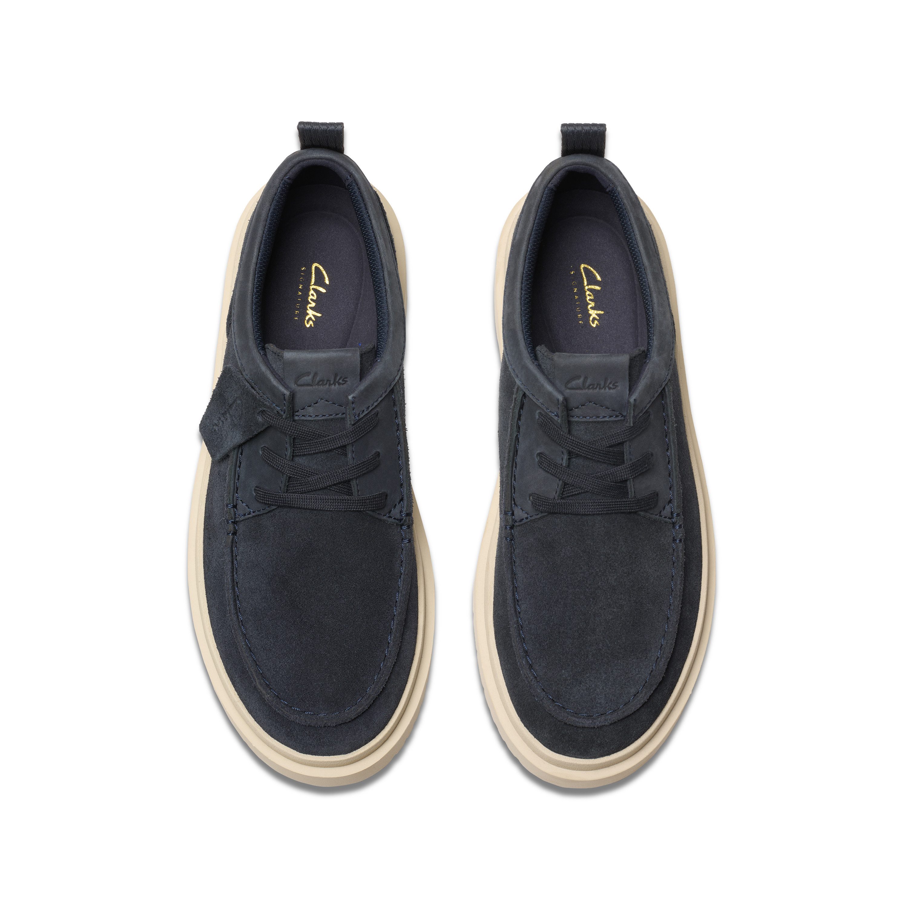 Clarks Veterschoenen Polden Moc , veterschoen, business schoen, moccasin in casual look