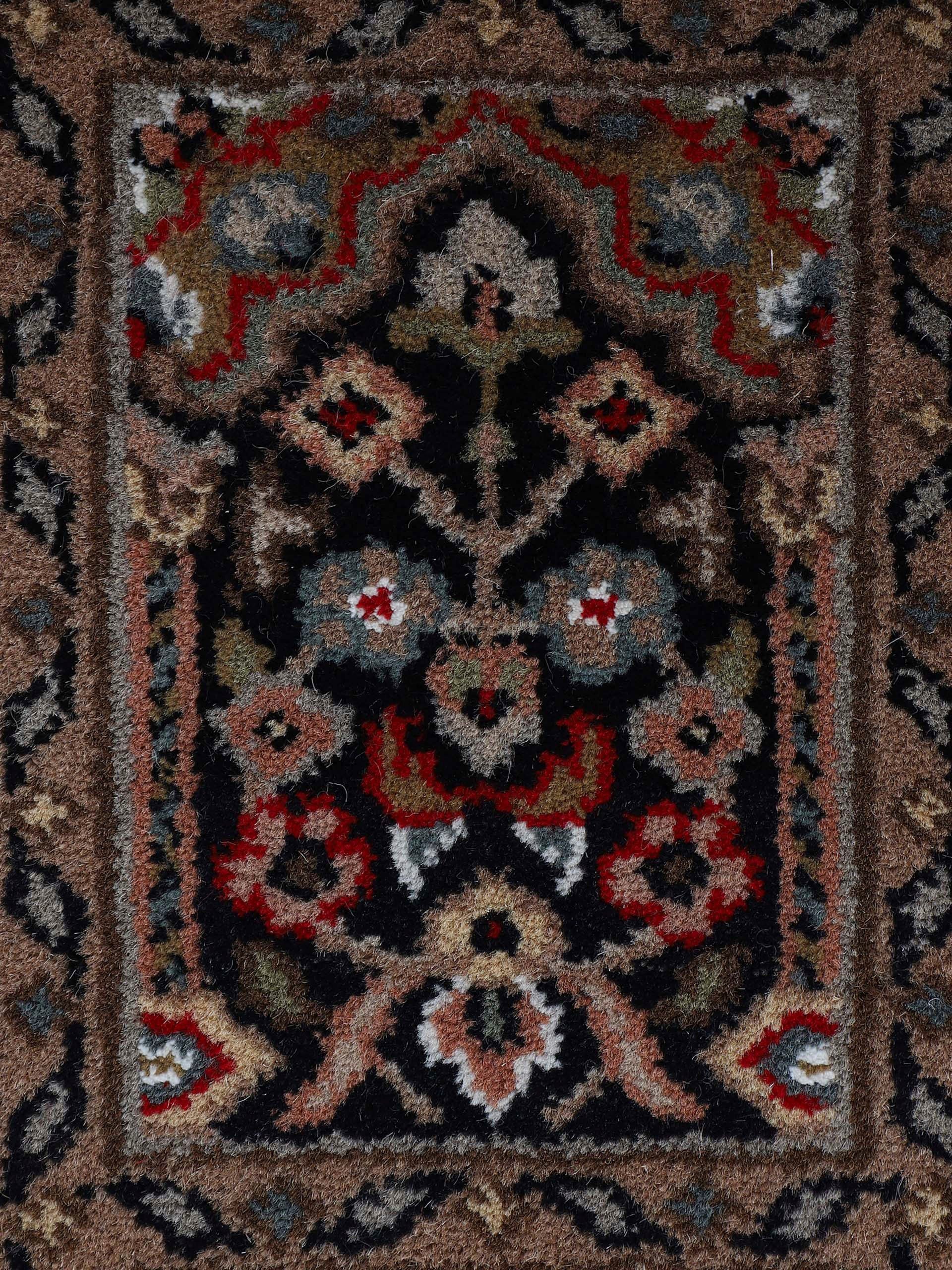 Woven Arts Loper Oosters tapijt Bakhtiar met de hand geknoopt, woonkamer, zuivere wol