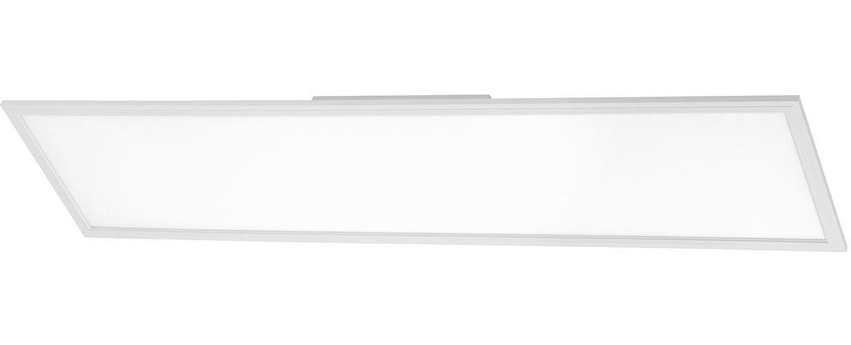 Briloner Leuchten Led-paneel 7193016 Simple Plafondlamp, 119,5x29,5x6 cm, wit, 38W, woonkamer, slaapkamer led plafondlampen