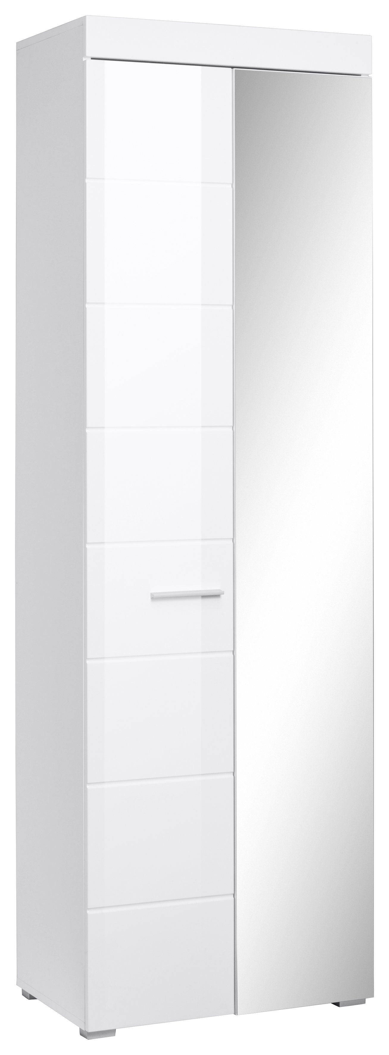 INOSIGN Kledingkast Avena Garderobekast met spiegeldeur - (B/D/H) 80/12/72 cm