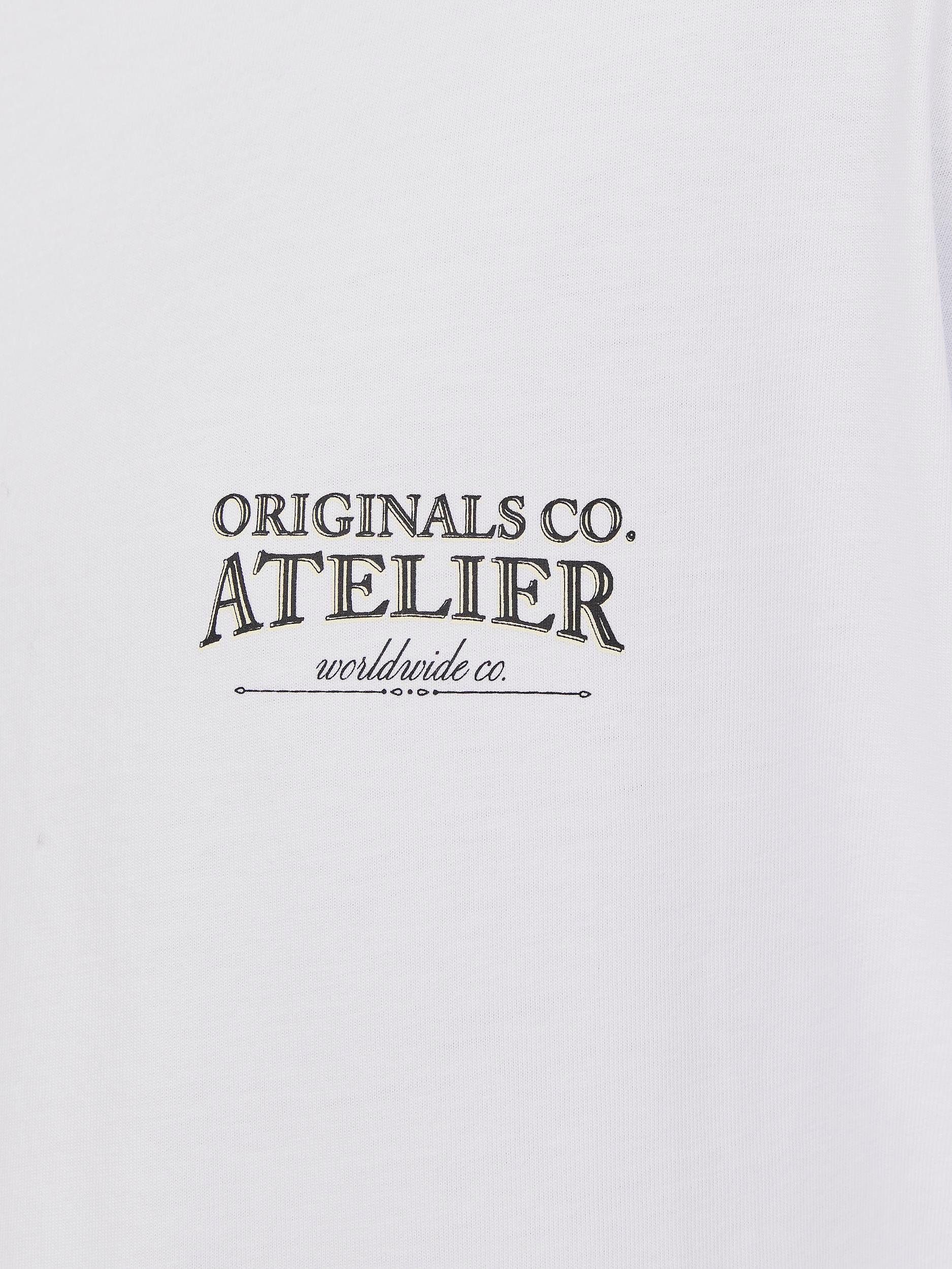 Jack & Jones Shirt met korte mouwen JORSANTORINI GRAPHIC TEE SS CREW NECK SN