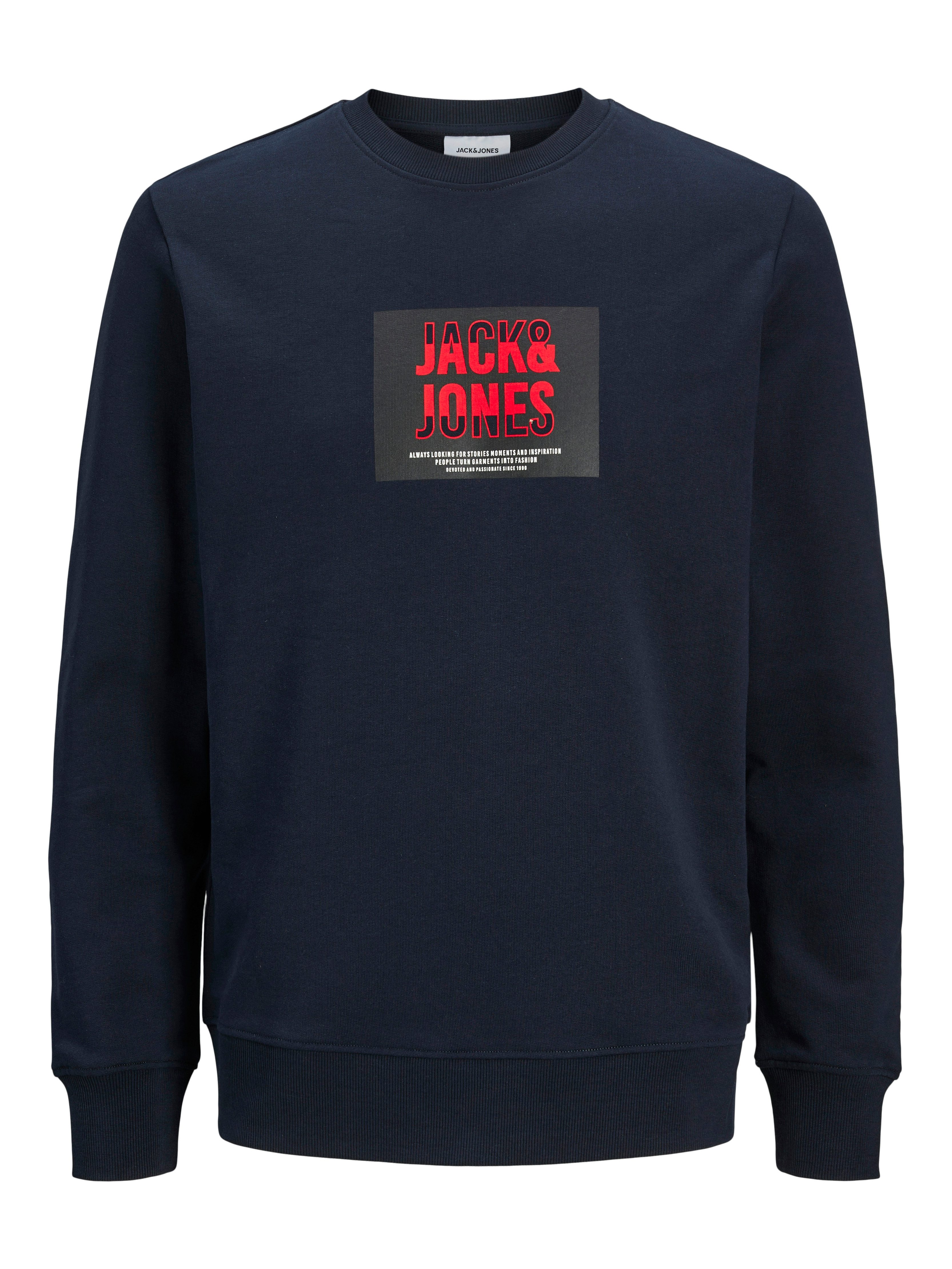 Jack & Jones PlusSize Sweatshirt JJHUDSON SWEAT CREW NECK PLS