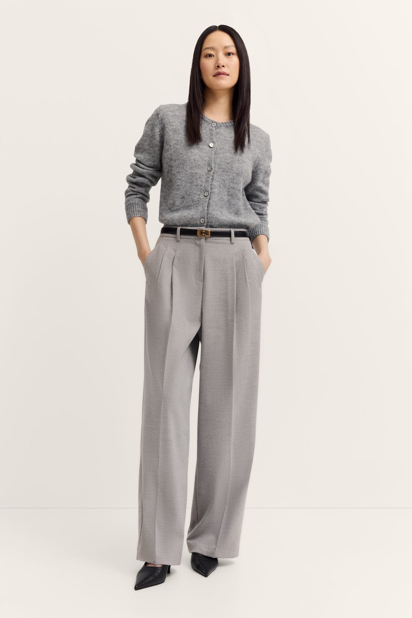 Bugatti Stoffen broek Elegante silhouet