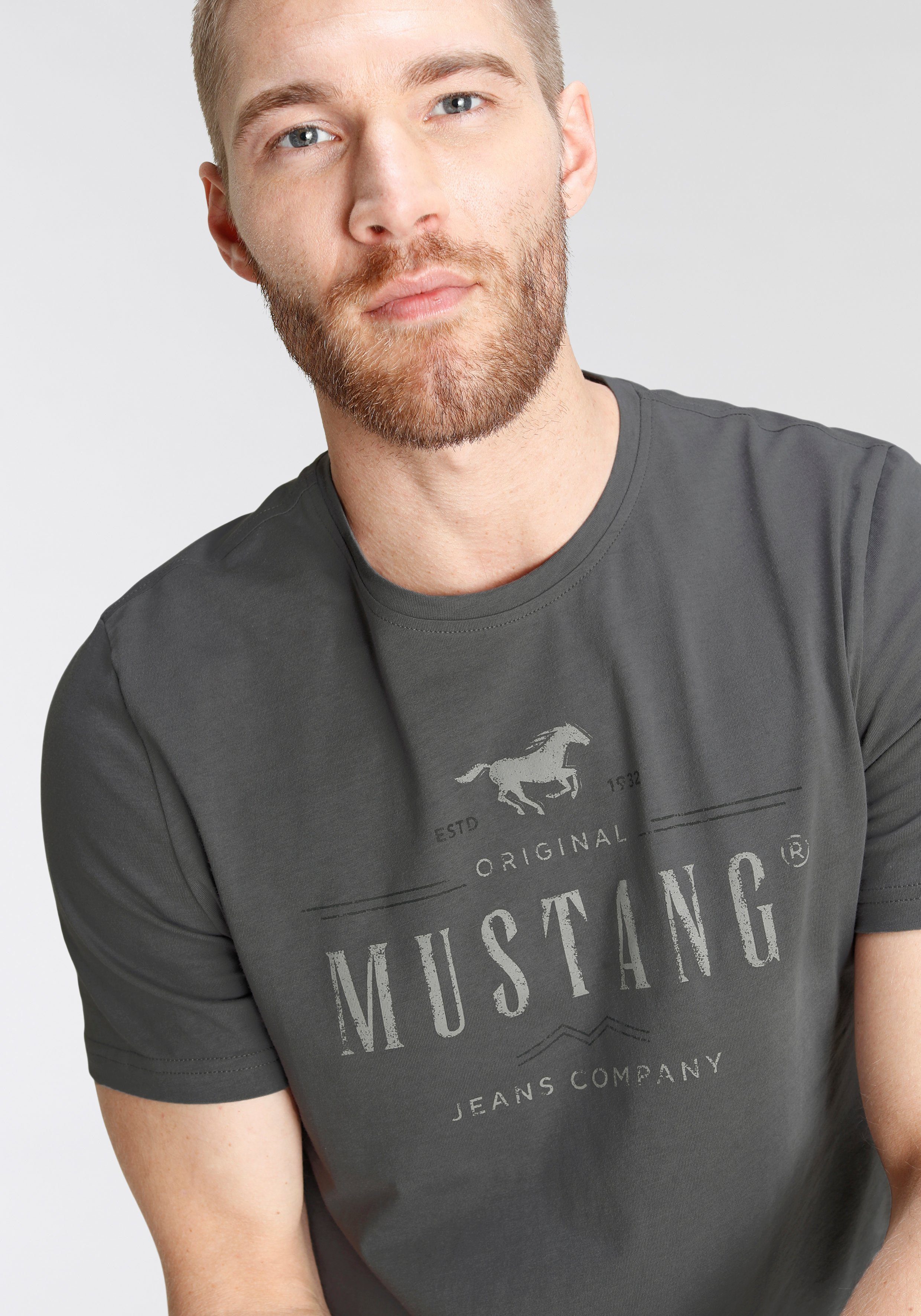 MUSTANG T-shirt Style Alex C Print