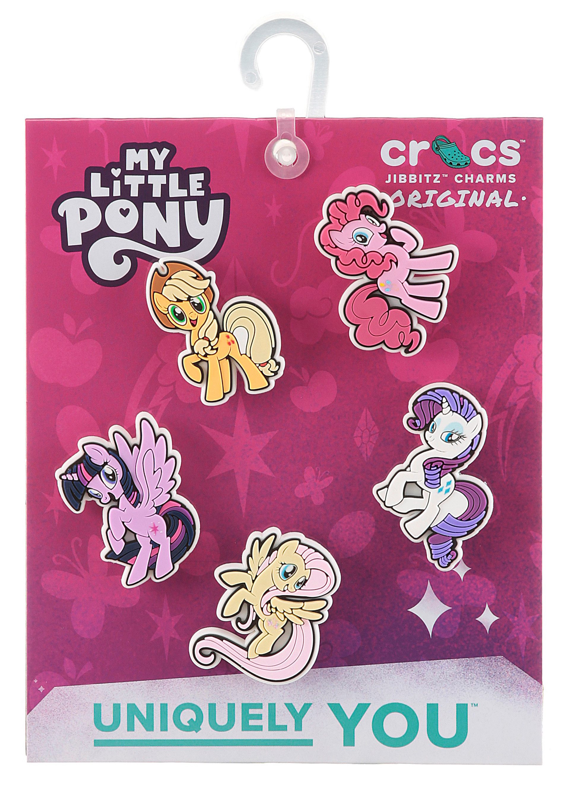 Crocs Schoenbutton Jibbitz™ My Little Pony: Friendship is Magic (set, 5-delig, Geen speelgoed. Niet geschikt voor kinderen jonger dan 3 jaar)