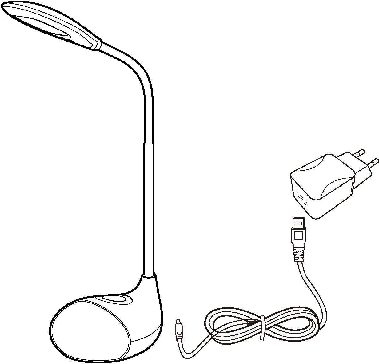 EGLO Led-tafellamp CABADO 1 (1 stuk)