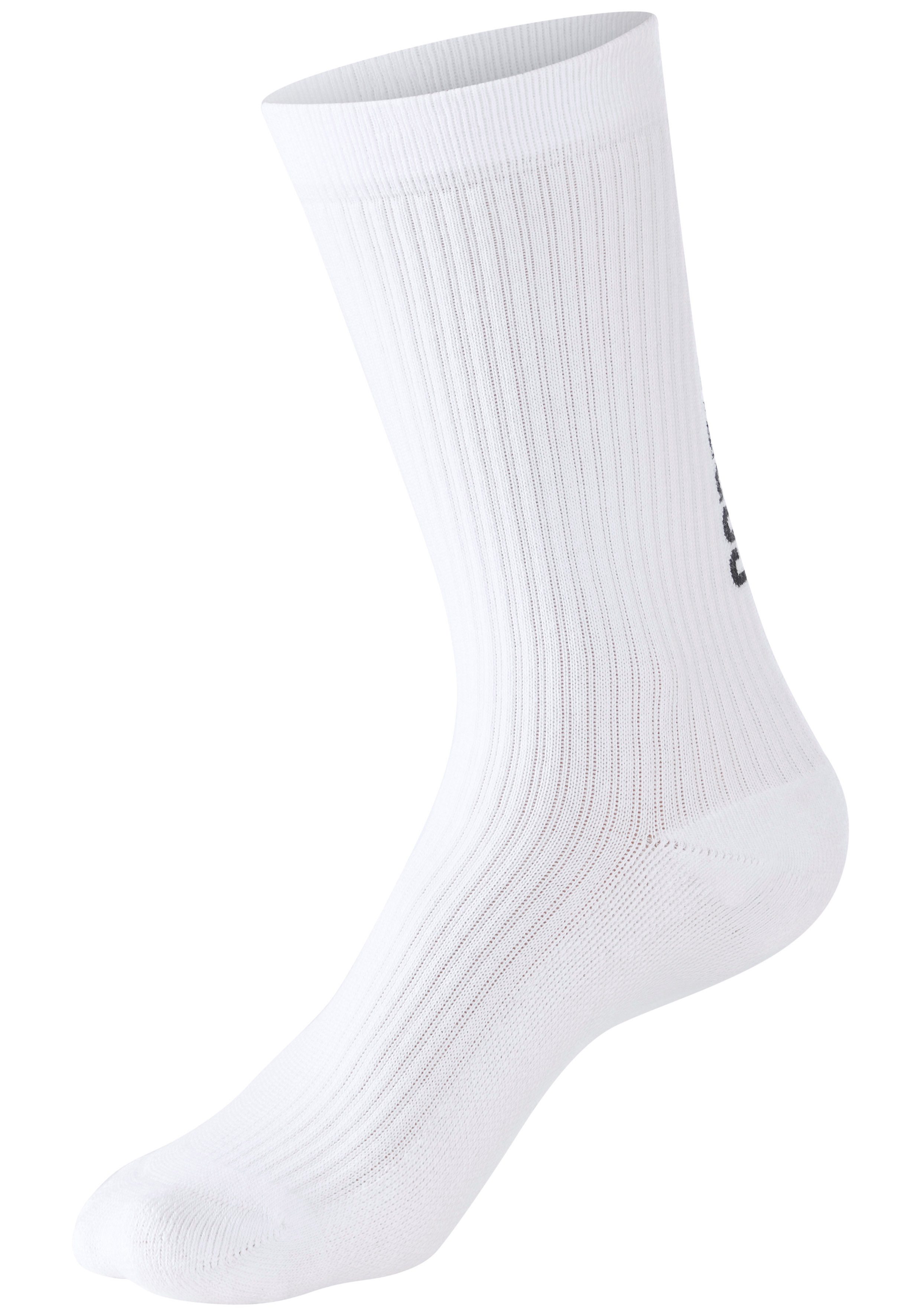 Copenhagen Studios Tennissokken met grote letters (set, 3 paar)