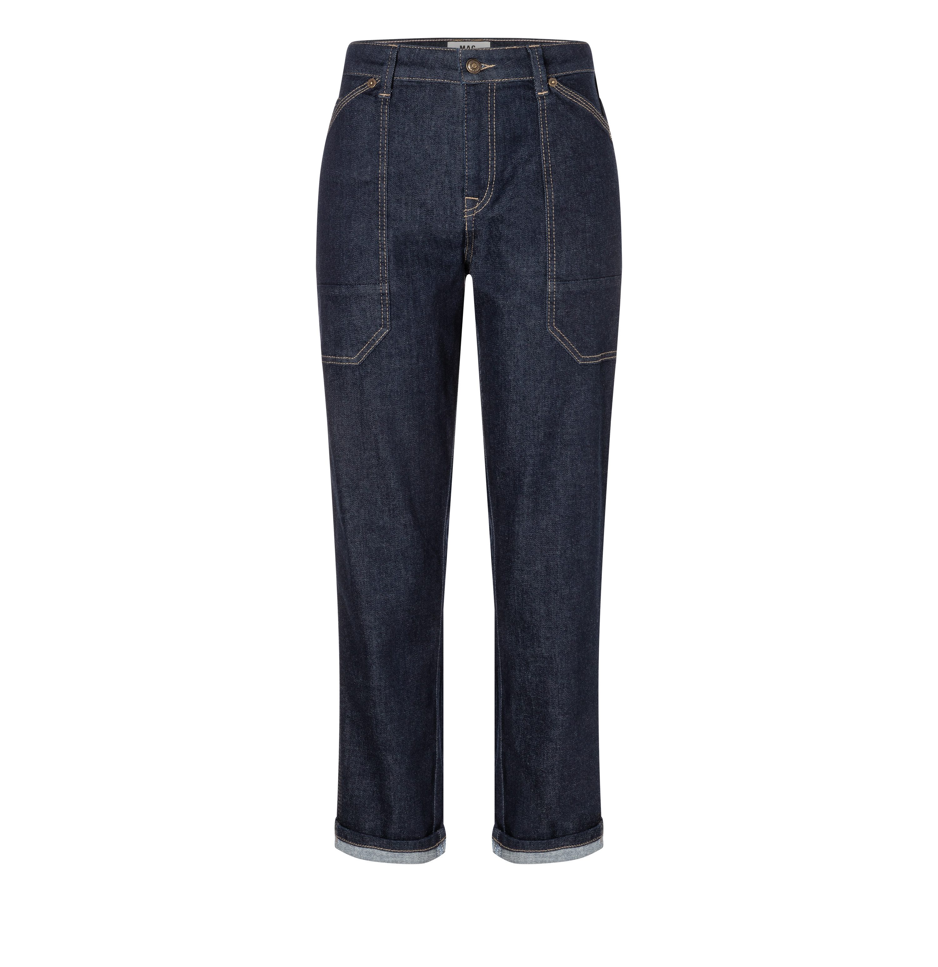 MAC 7/8 jeans Iowa met opgestikte zakken