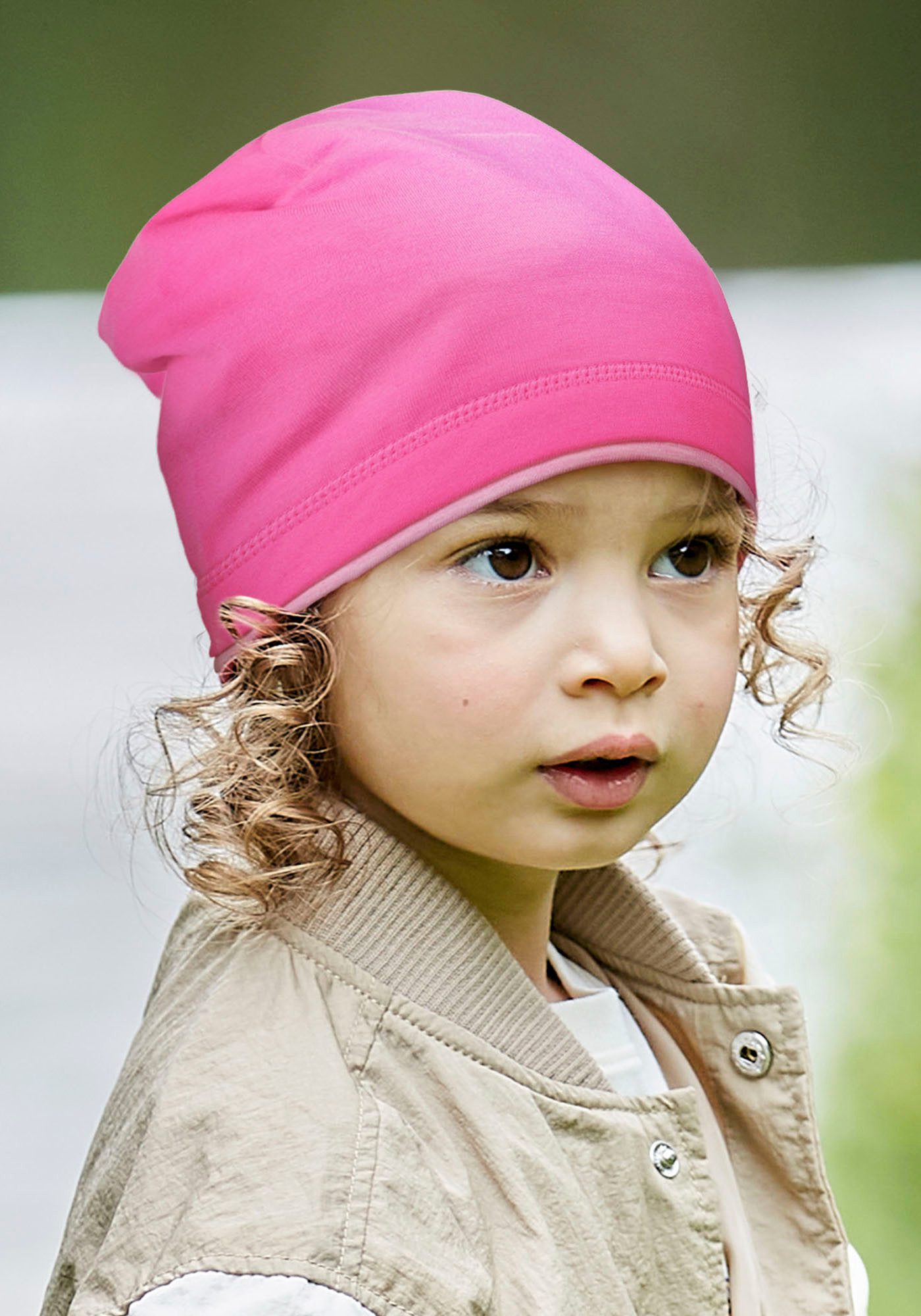 MAXIMO Beanie UV-bescherming 50+ beschermt kinderen betrouwbaar tegen zonnestralen