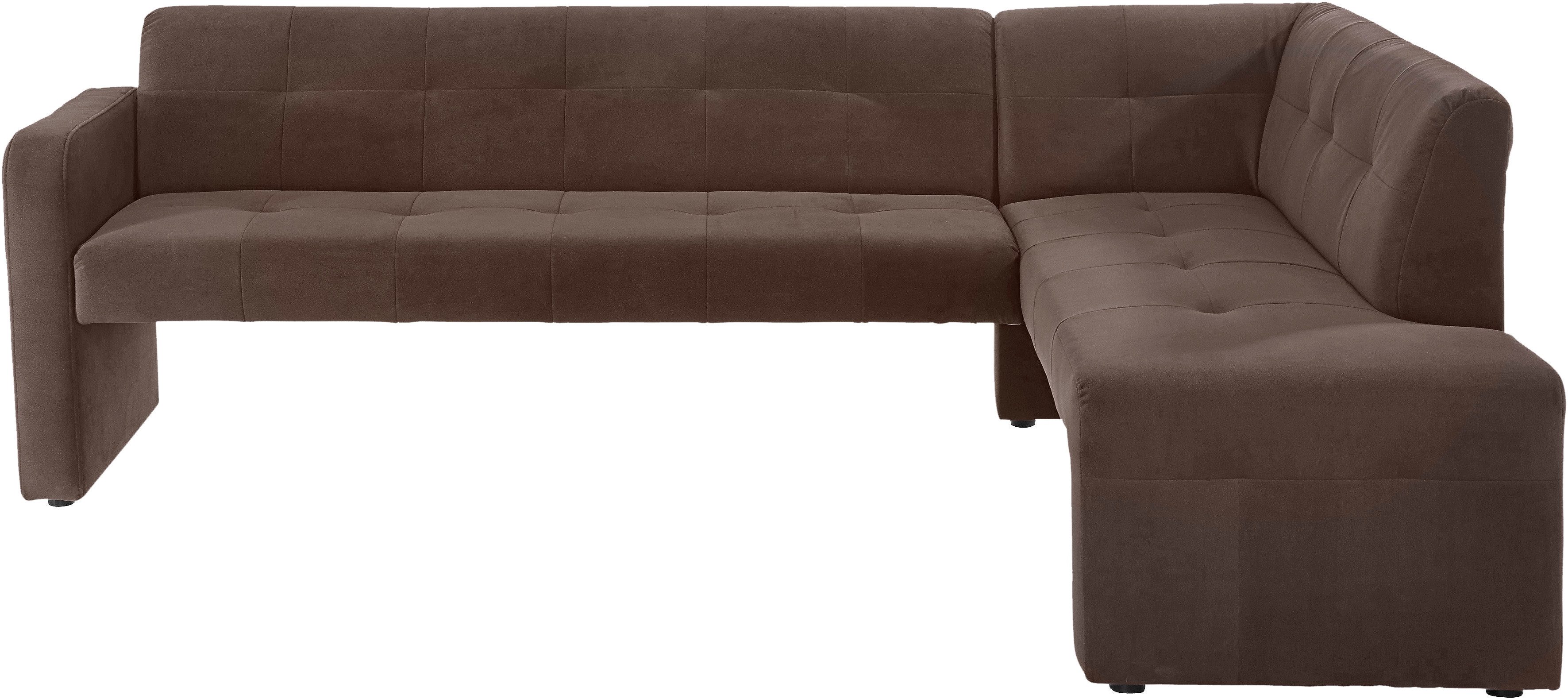 exxpo - sofa fashion Eetbank Barista, comfortabel en elegant, hoge bodemvrijheid, moderne zit- en rugverwerking, vrij in de ruimte te plaatsen